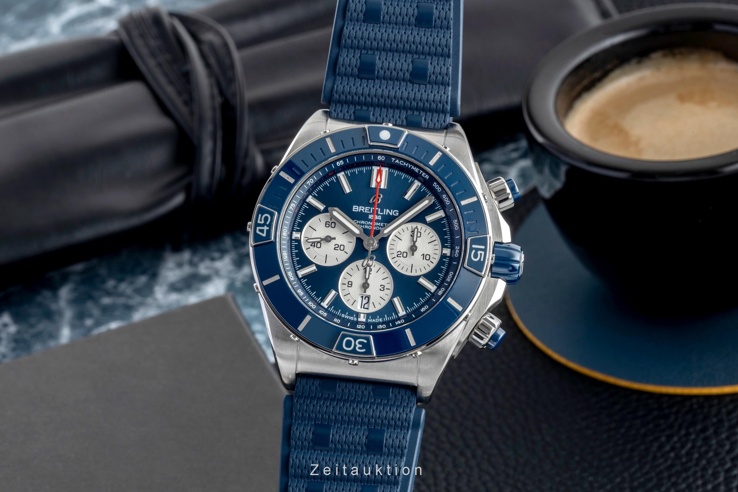 Breitling Super Chronomat B01 Stahl Automatik Ref. AB0136161C1S1 B&P NP: 10200€ [2602603]