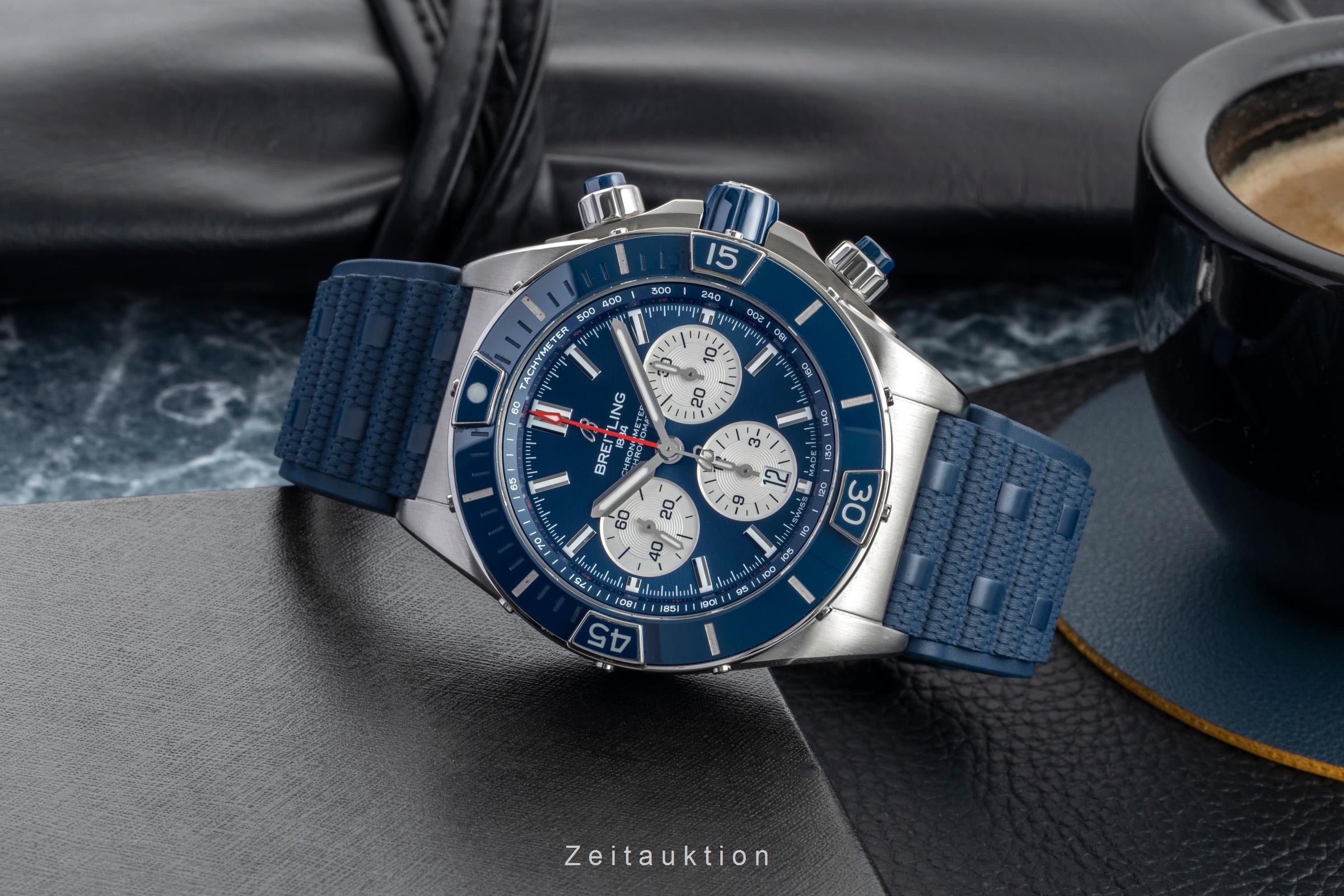 Breitling Super Chronomat B01 Stahl Automatik Ref. AB0136161C1S1 B&P NP: 10200€ [2602603]