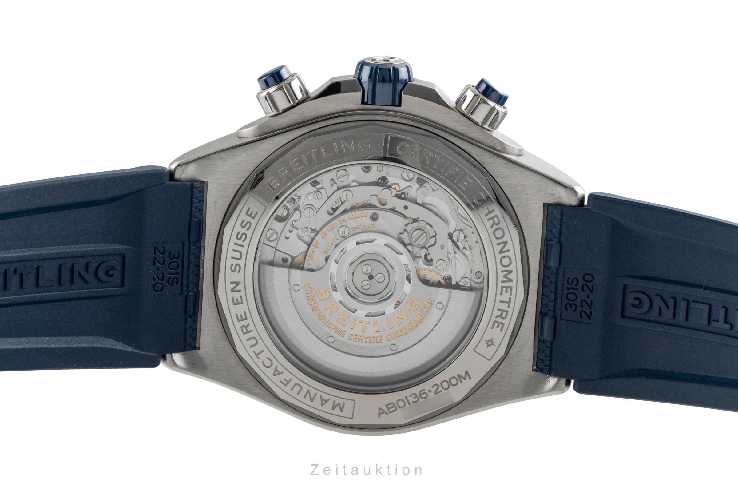 Breitling Super Chronomat B01 Stahl Automatik Ref. AB0136161C1S1 B&P NP: 10200€ [2602603]