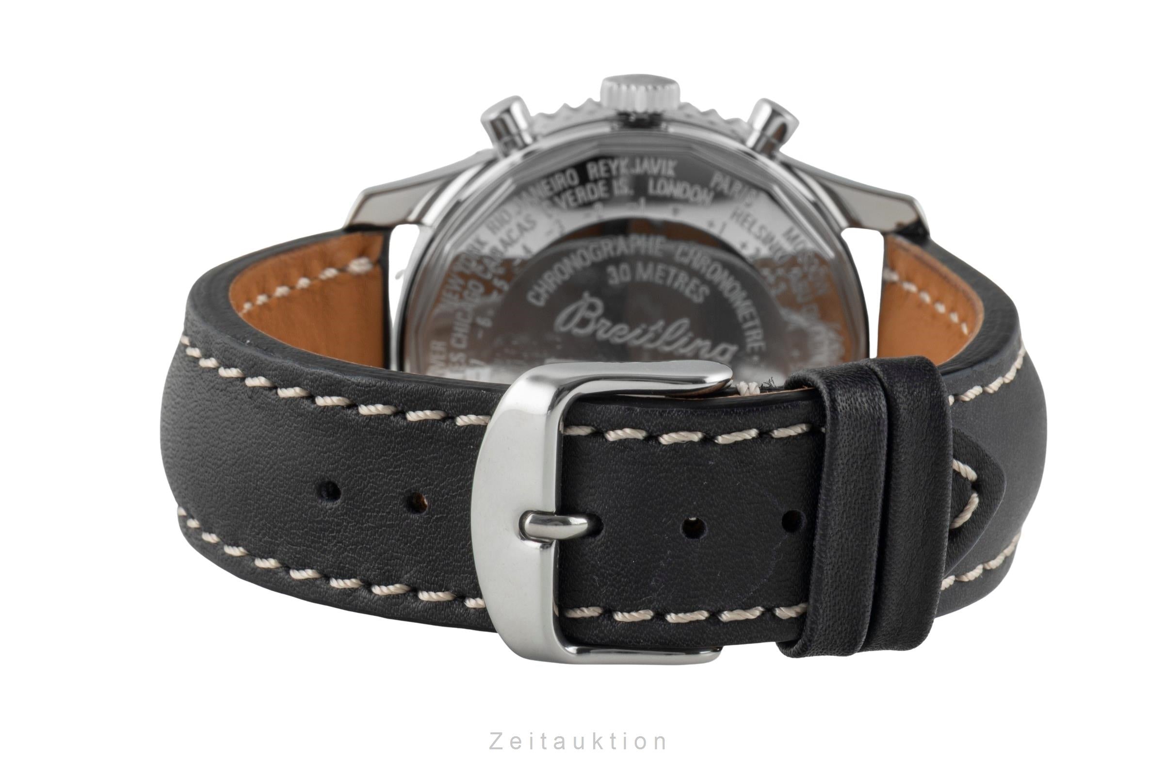 Breitling Montbrillant Datora  chronographe acier automatique montre pour hommes A21330  [2602604]