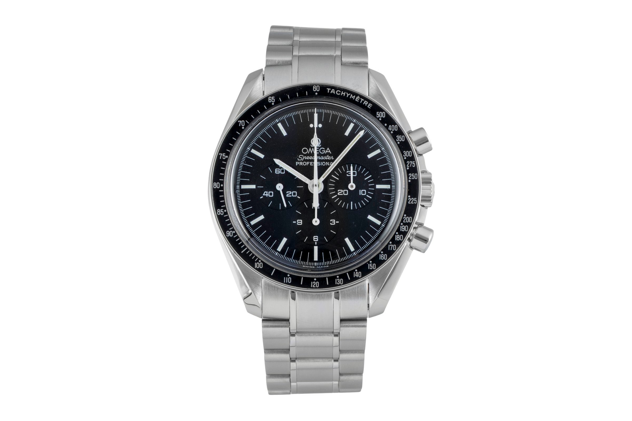 Omega Speedmaster Moonwatch chronograph steel manual winding men's watch 345.0022, 145.0022  [2602605]