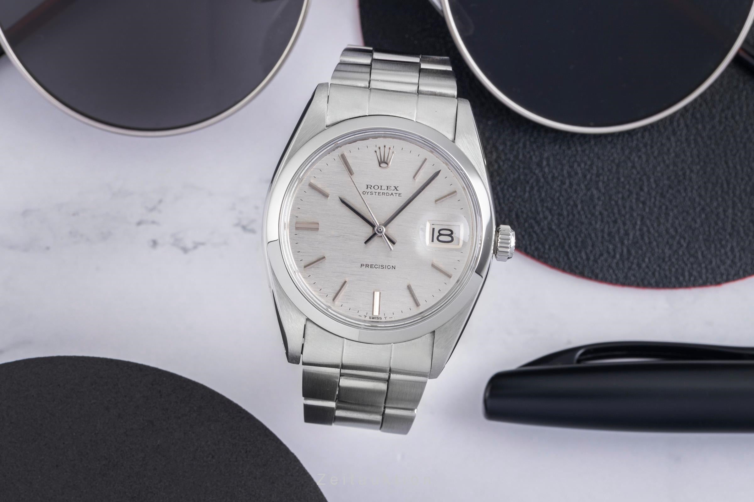 Rolex Precision acier à remontage manuel montre pour hommes 6694 Vintage  [2602606]