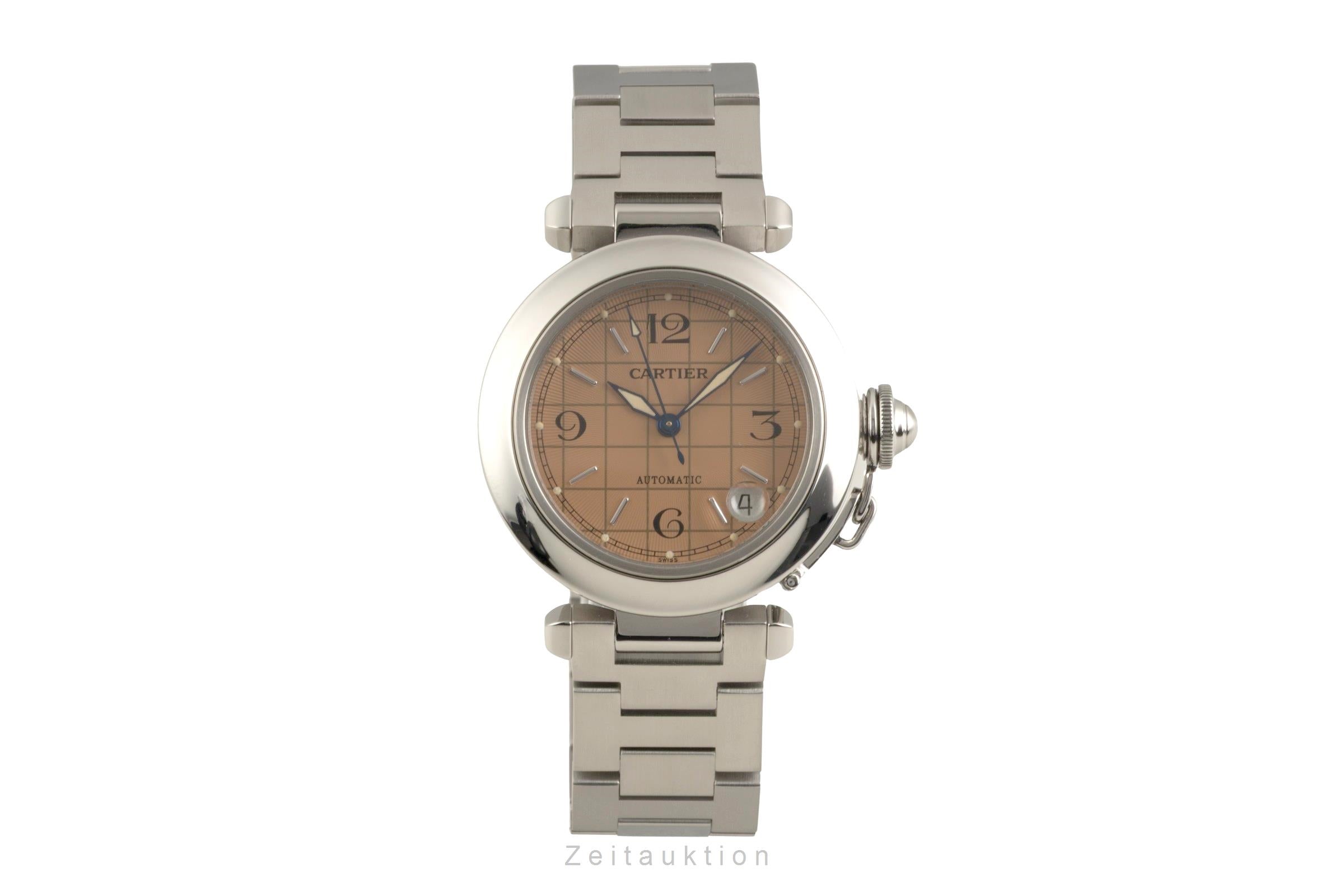 Cartier Pasha acier automatique montre pour hommes W31024M7  [2602607]