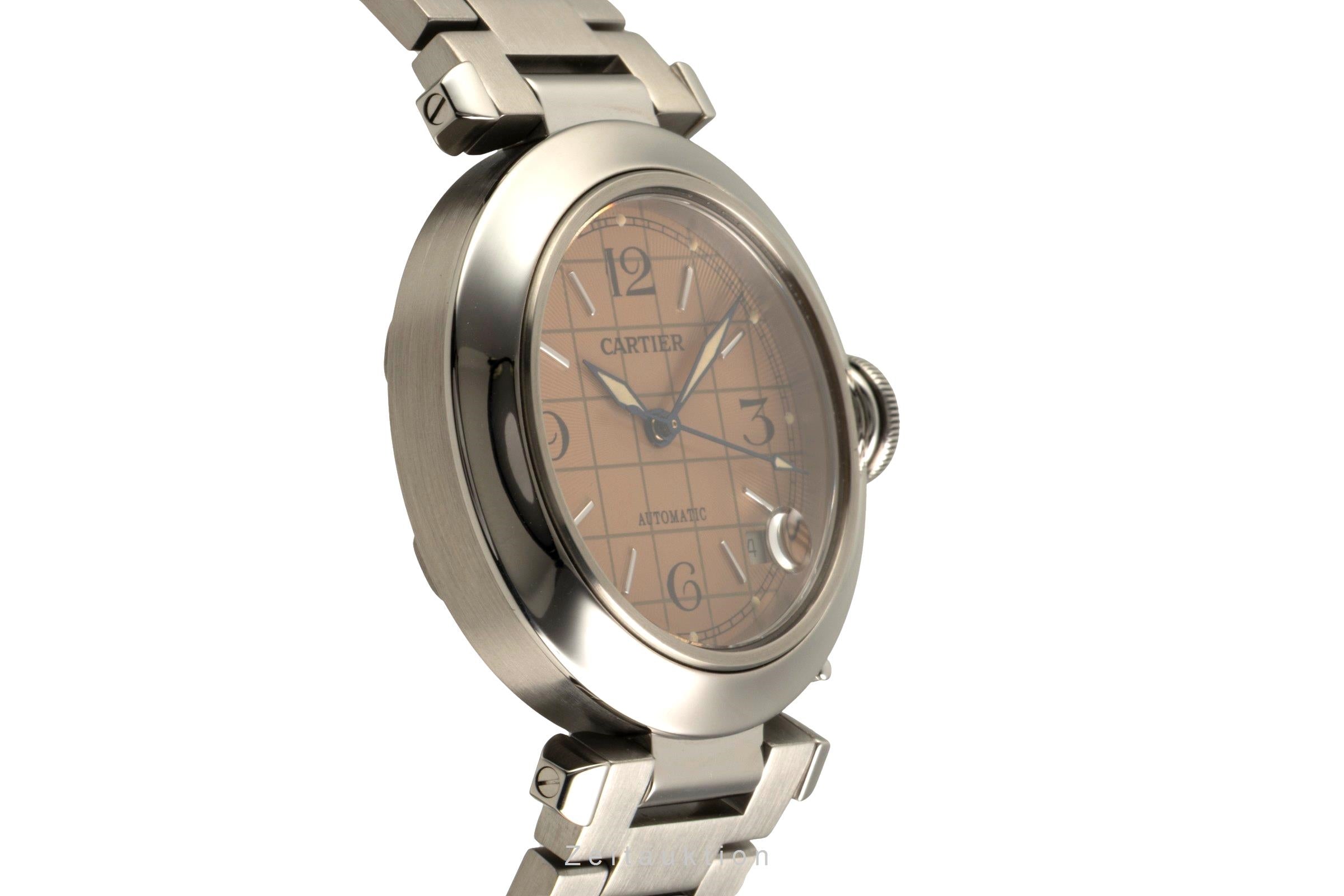 Cartier Pasha acier automatique montre pour hommes W31024M7  [2602607]