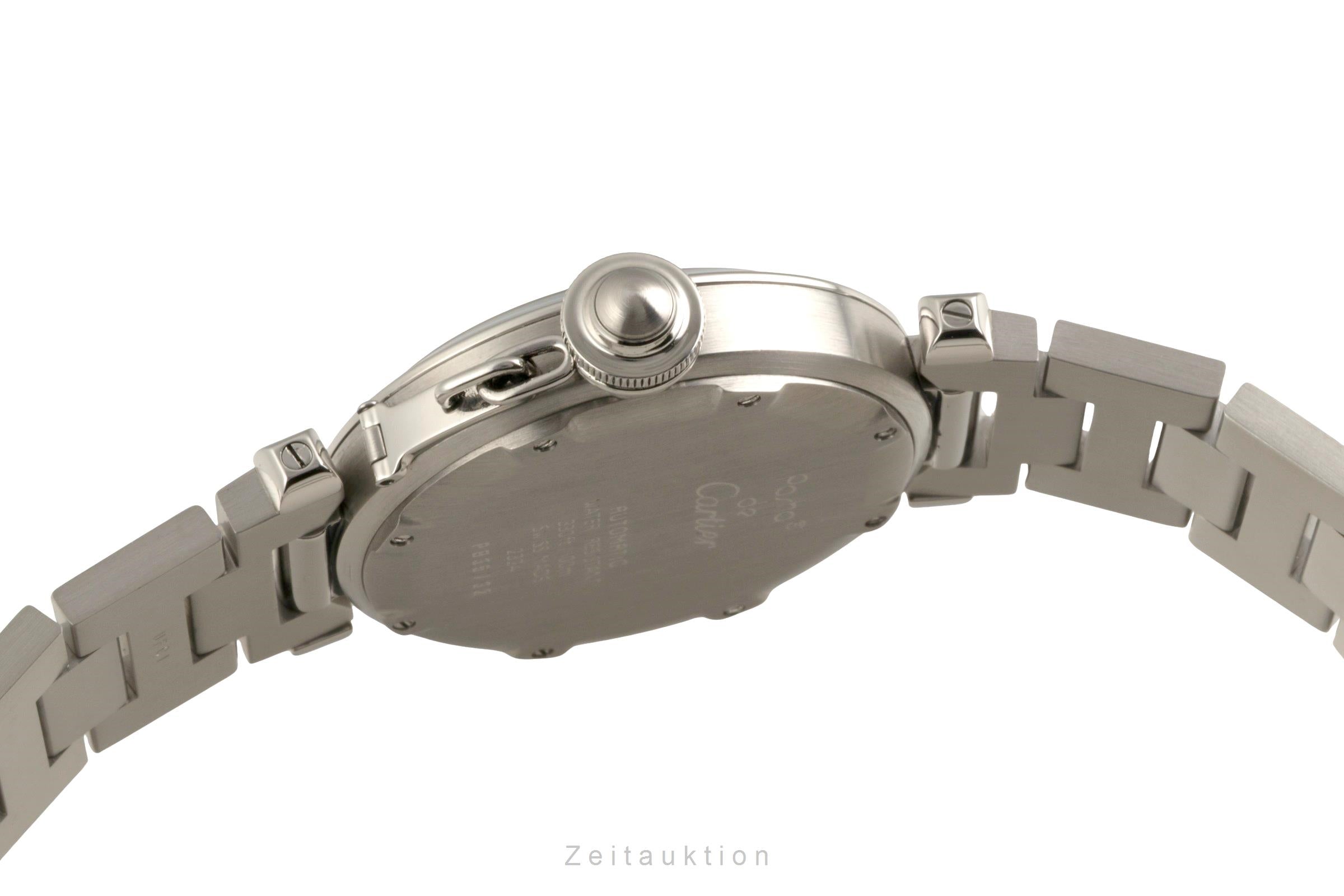 Cartier Pasha acier automatique montre pour hommes W31024M7  [2602607]