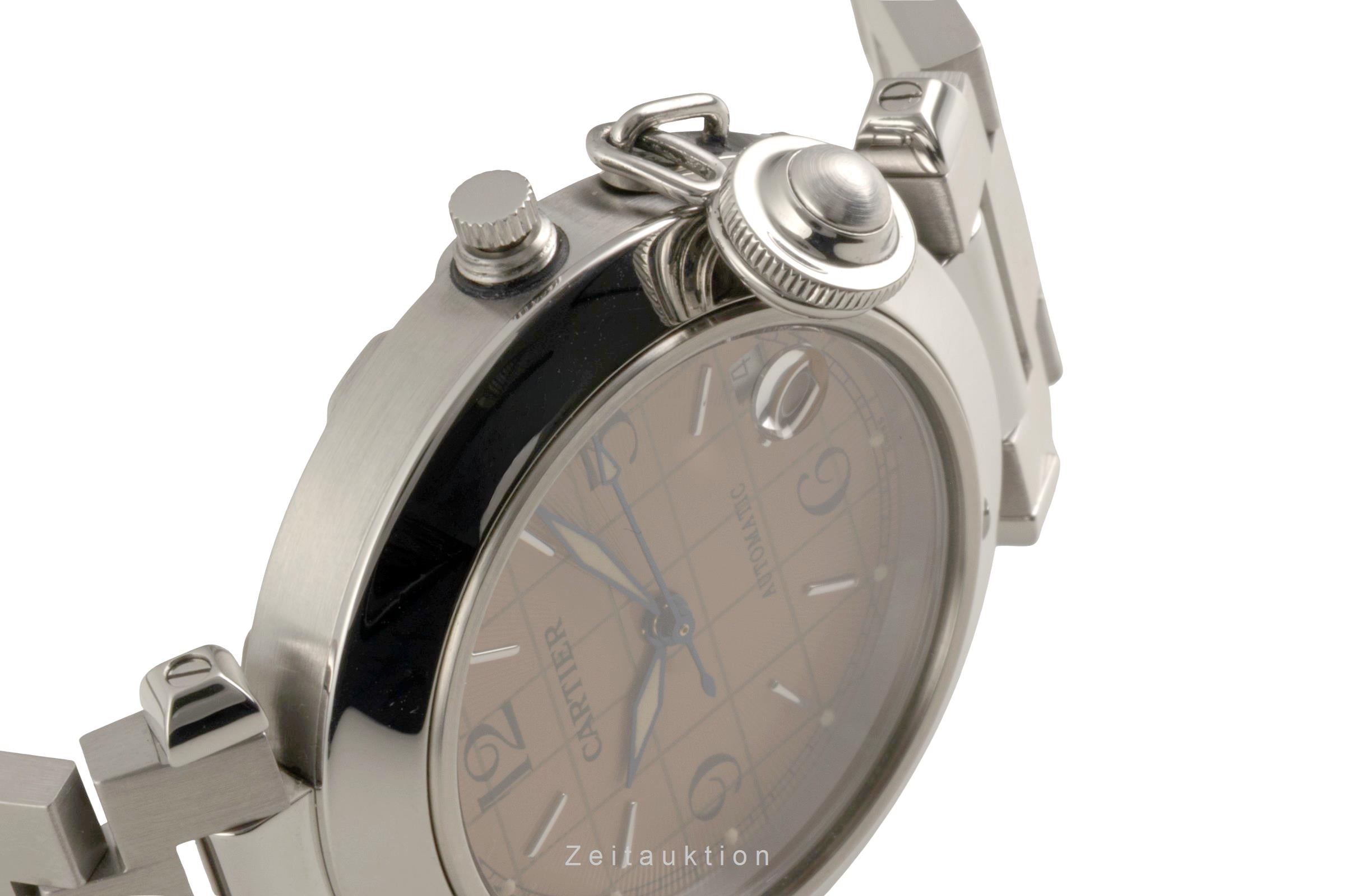 Cartier Pasha acier automatique montre pour hommes W31024M7  [2602607]