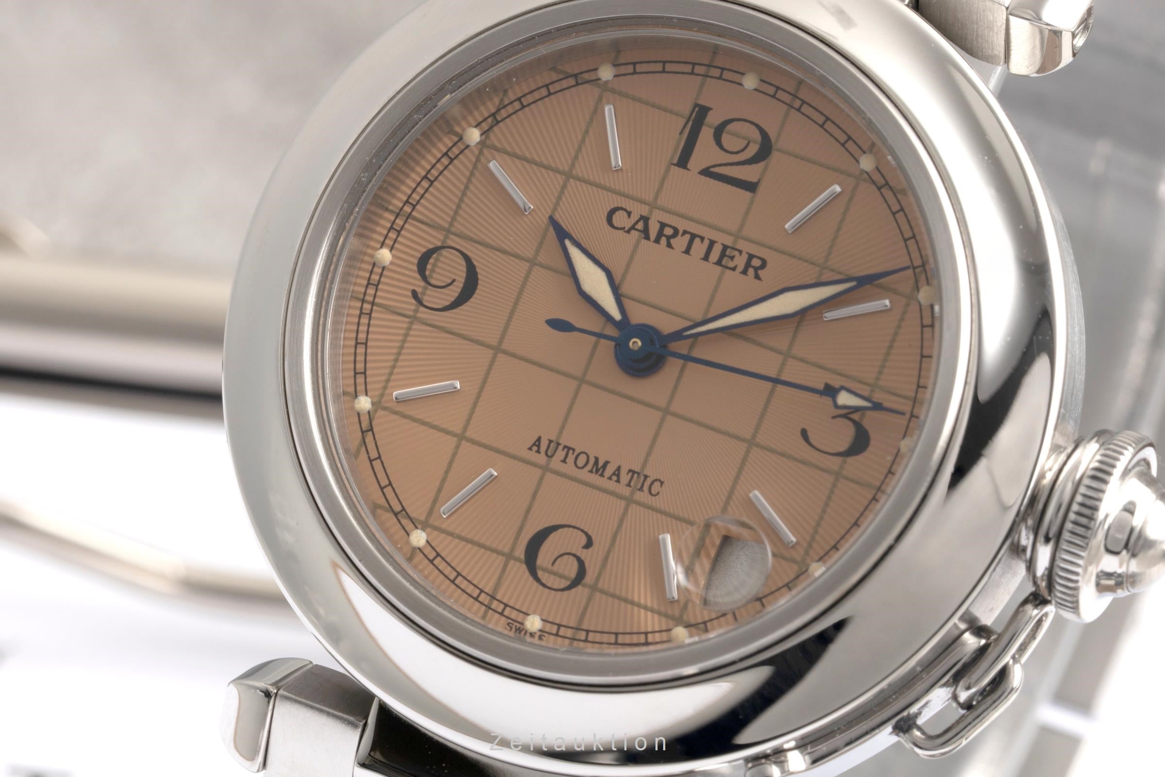 Cartier Pasha acier automatique montre pour hommes W31024M7  [2602607]