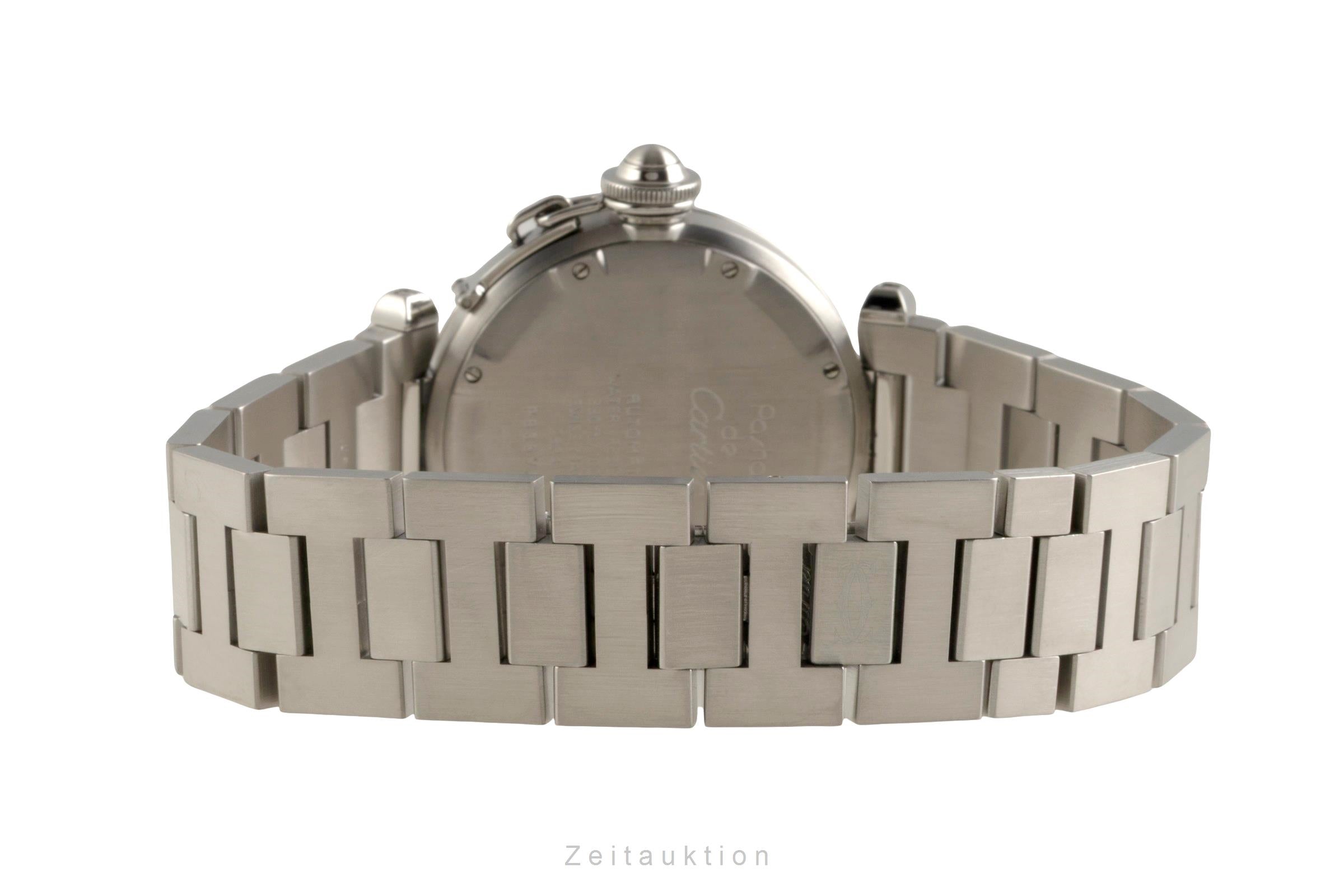 Cartier Pasha acier automatique montre pour hommes W31024M7  [2602607]