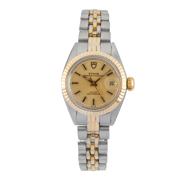 Tudor Princess Oysterdate Stahl / Gold Automatik Damenuhr Ref. 92413 Klassiker [2602609]