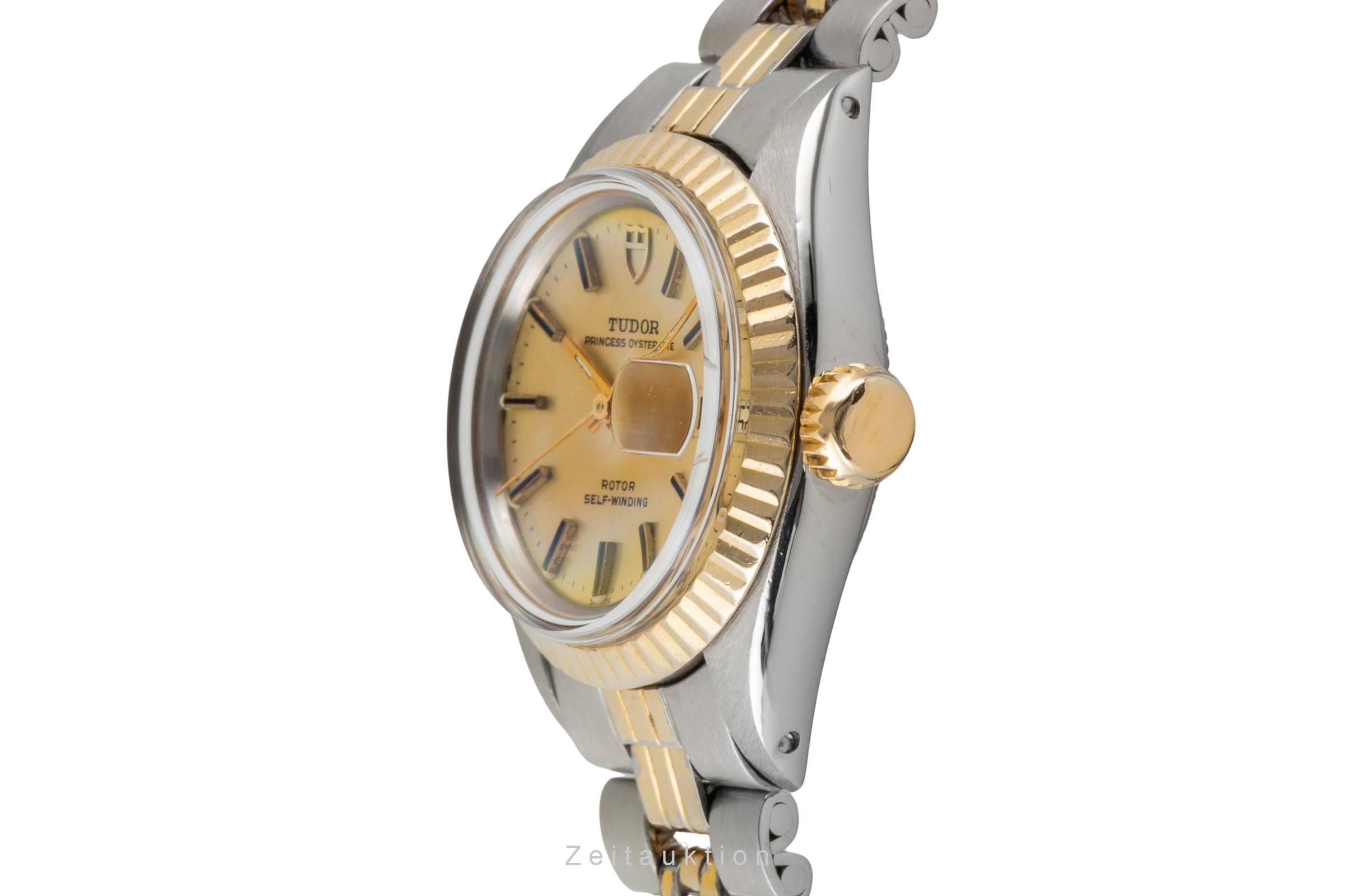 Tudor Princess Oysterdate Stahl / Gold Automatik Damenuhr Ref. 92413 Klassiker [2602609]