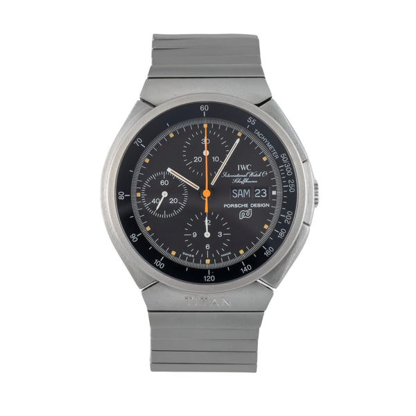 IWC Porsche Design Chronograph Titan Automatik Herrenuhr Ref. 3702 Klassiker [2602610]