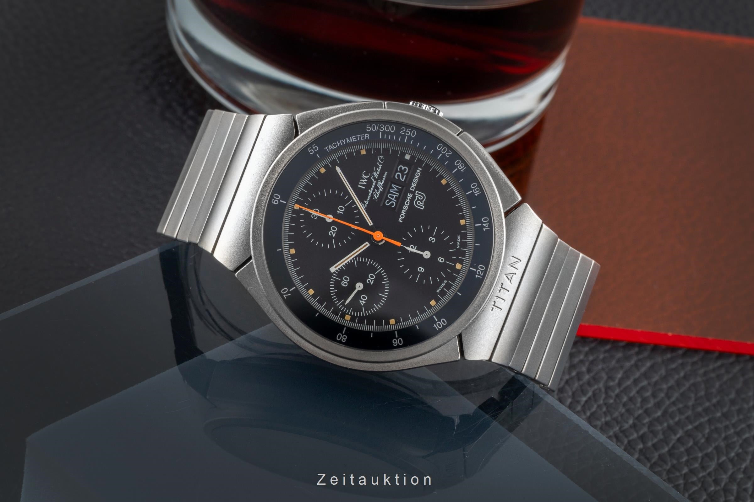 IWC Porsche Design Chronograph Titan Automatik Herrenuhr Ref. 3702 Klassiker [2602610]