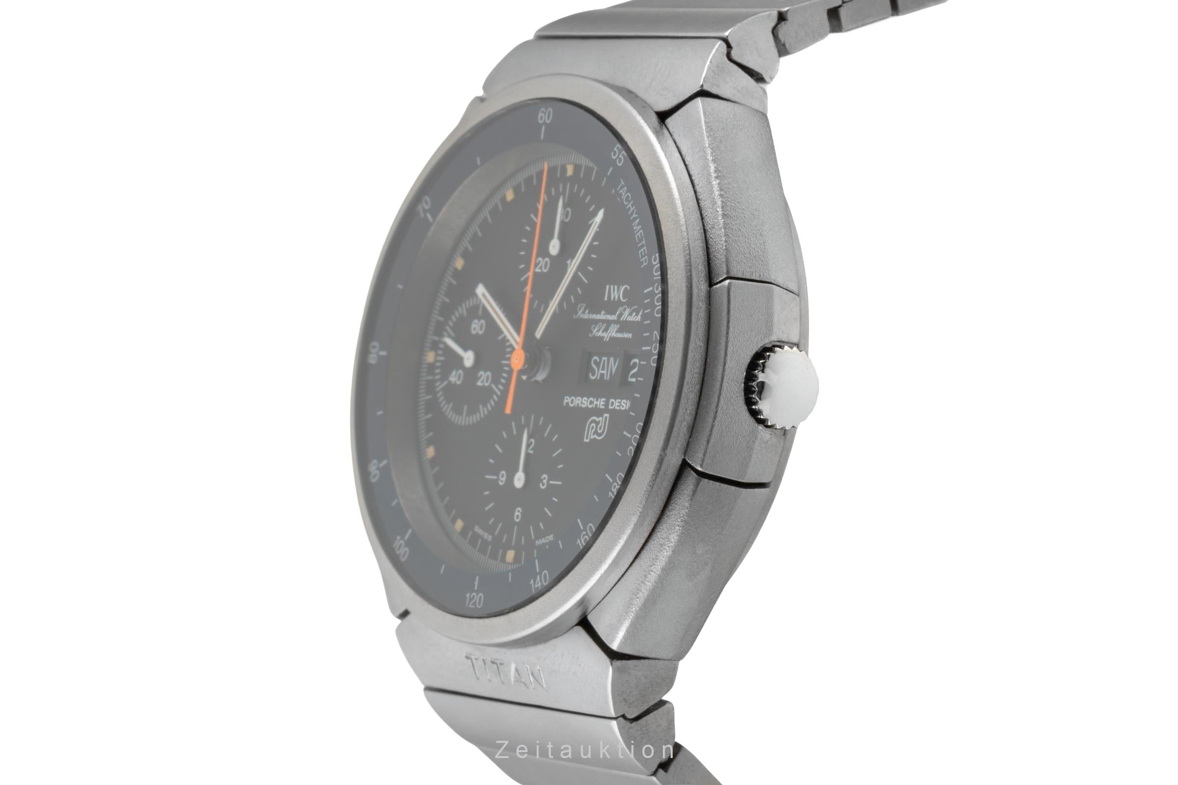 IWC Porsche Design Chronograph Titan Automatik Herrenuhr Ref. 3702 Klassiker [2602610]