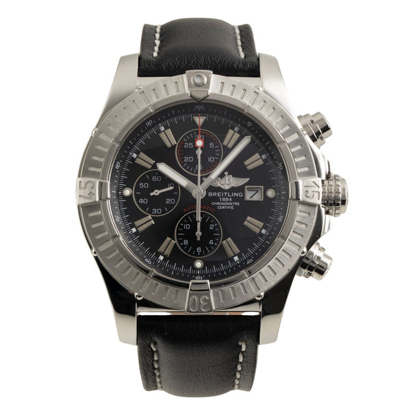 Breitling Super Avenger chronographe acier automatique montre pour hommes A13370  [2602611]