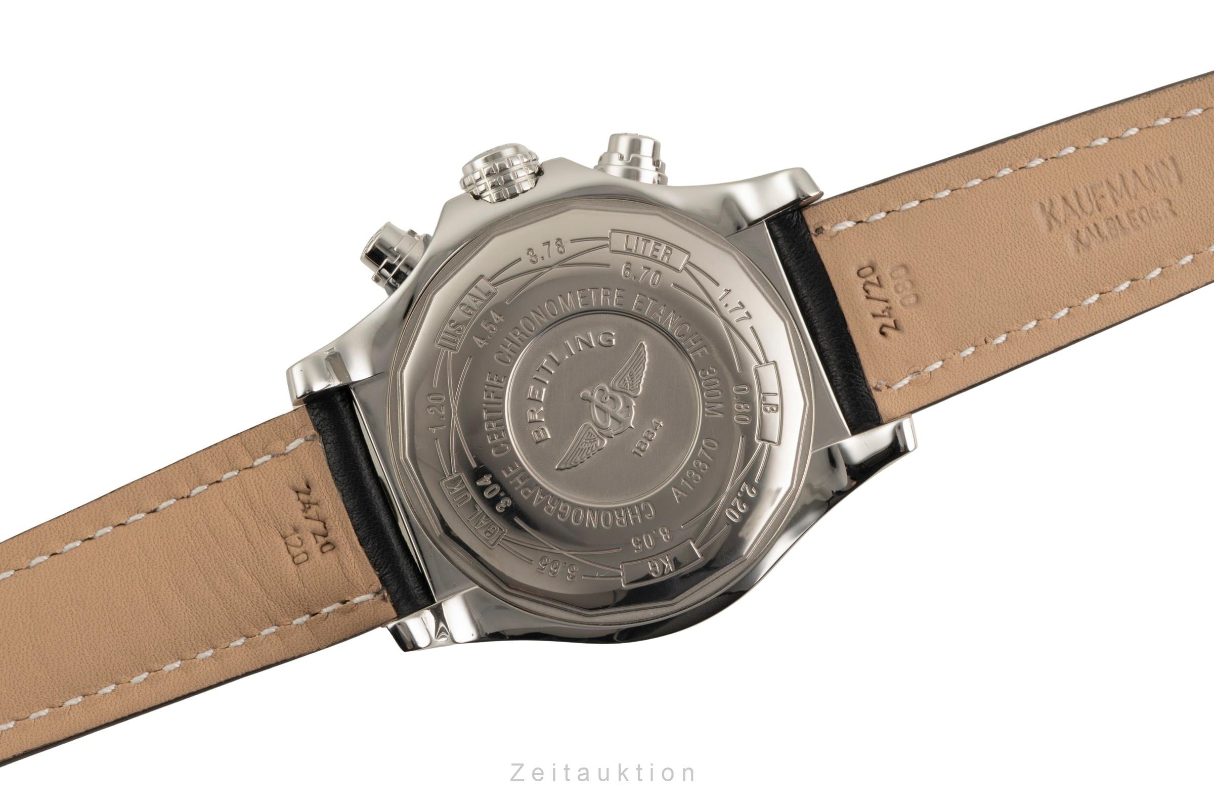 Breitling Super Avenger chronographe acier automatique montre pour hommes A13370  [2602611]