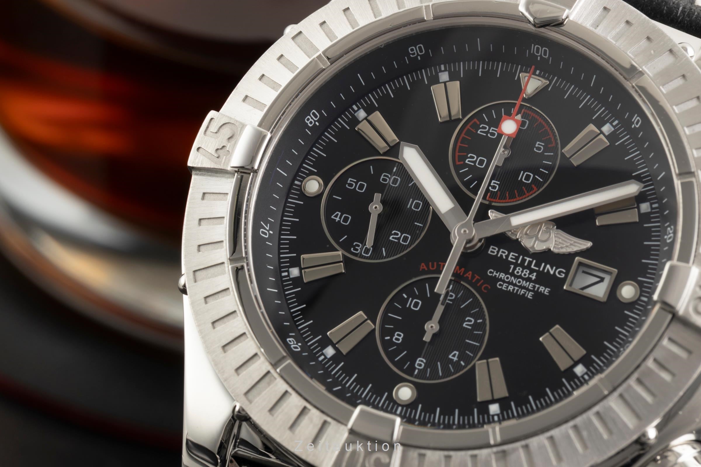 Breitling Super Avenger chronographe acier automatique montre pour hommes A13370  [2602611]
