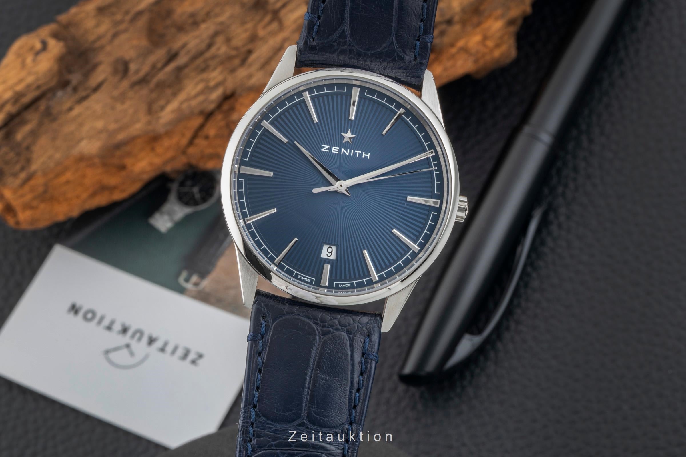 Zenith Elite Class Stahl Automatik Ref. 03.3100.670/02.C922 Box & Papiere 2024 [2602613]