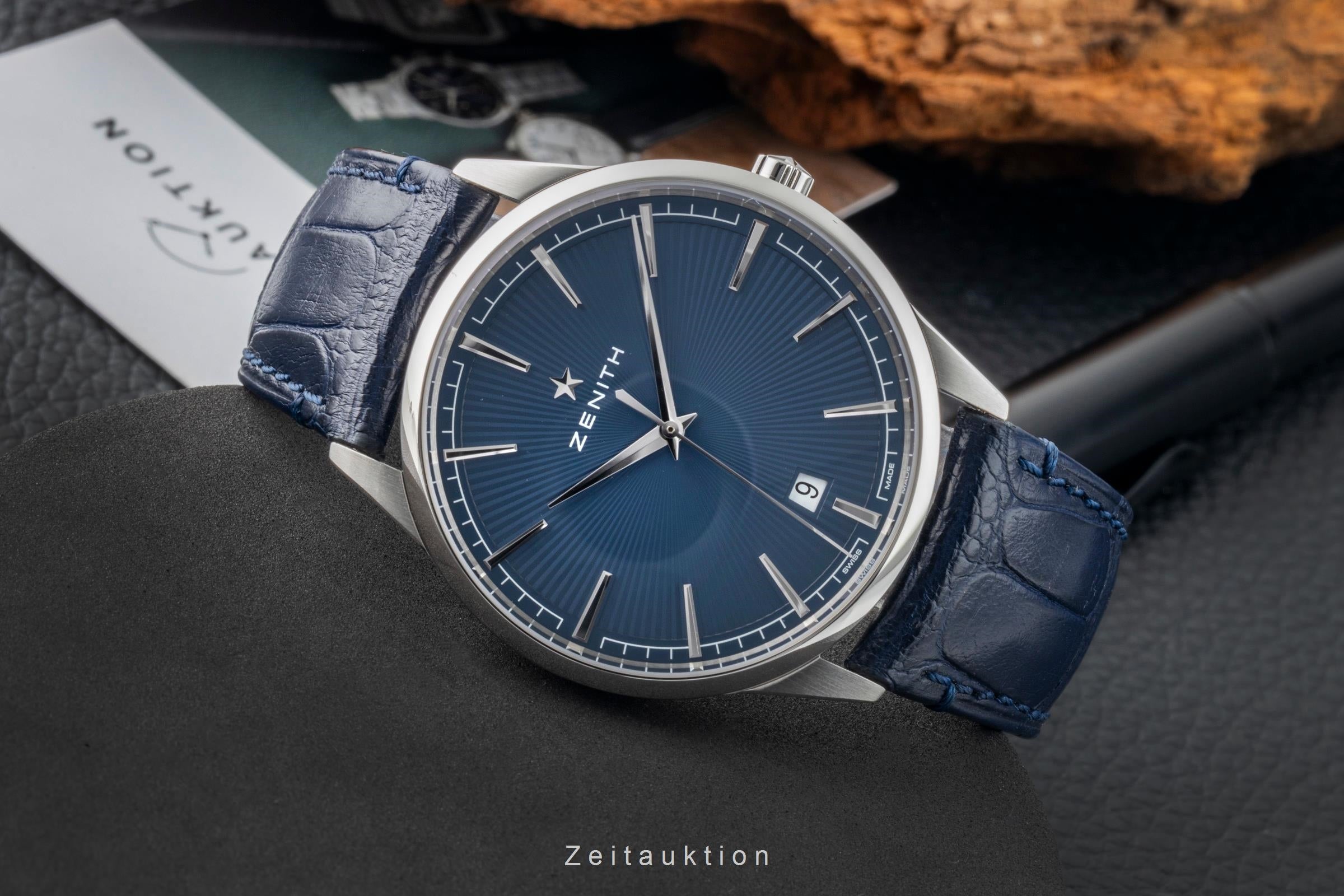 Zenith Elite Class Stahl Automatik Ref. 03.3100.670/02.C922 Box & Papiere 2024 [2602613]