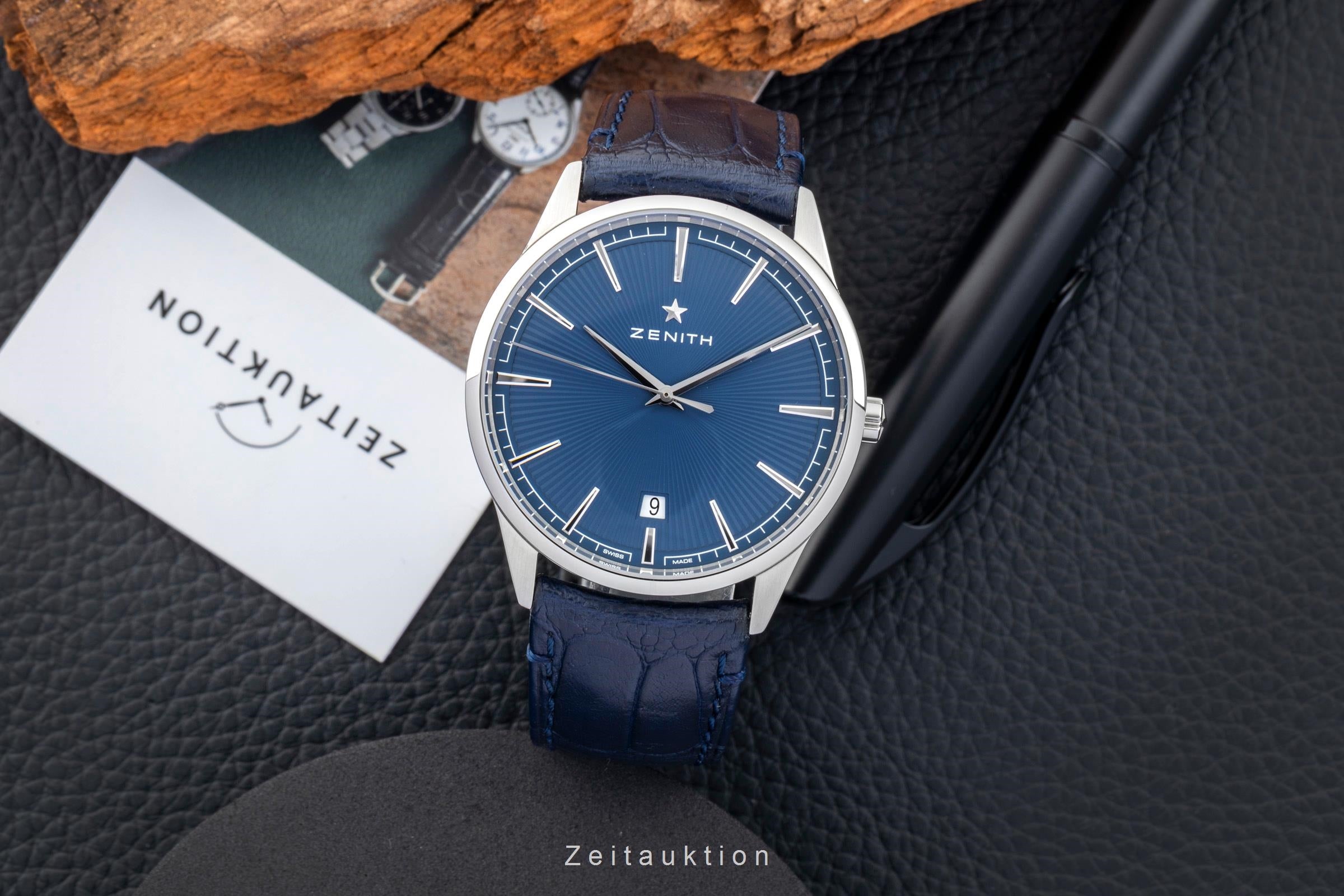 Zenith Elite Class Stahl Automatik Ref. 03.3100.670/02.C922 Box & Papiere 2024 [2602613]