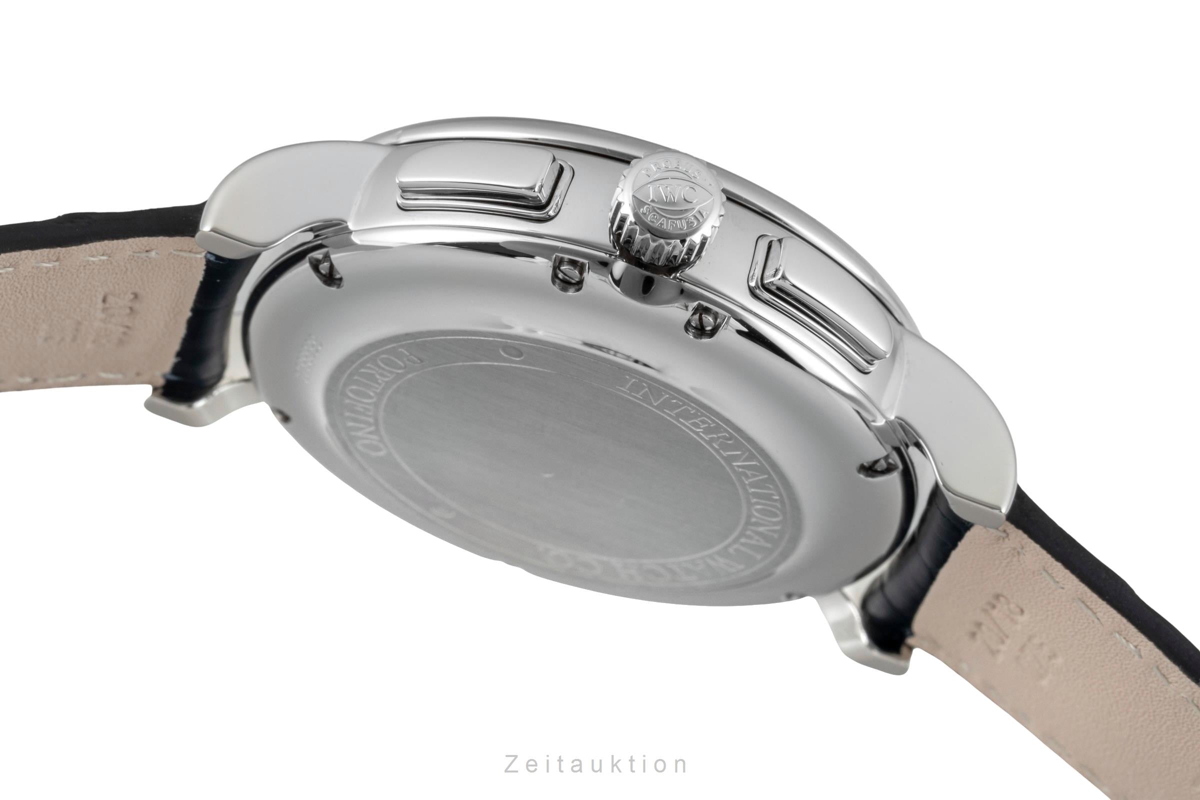 IWC Portofino Chronograph Stahl Automatik Herrenuhr Ref. IW378302  [2602614]