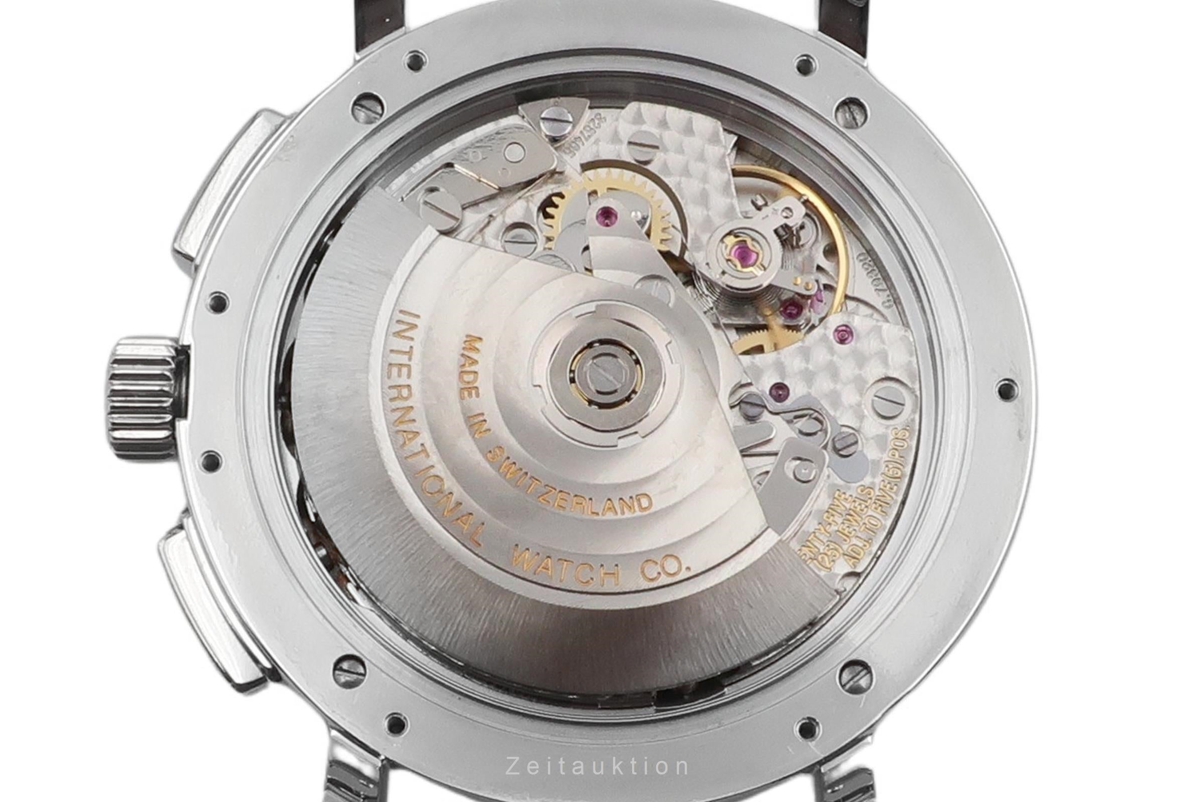 IWC Portofino Chronograph Stahl Automatik Herrenuhr Ref. IW378302  [2602614]