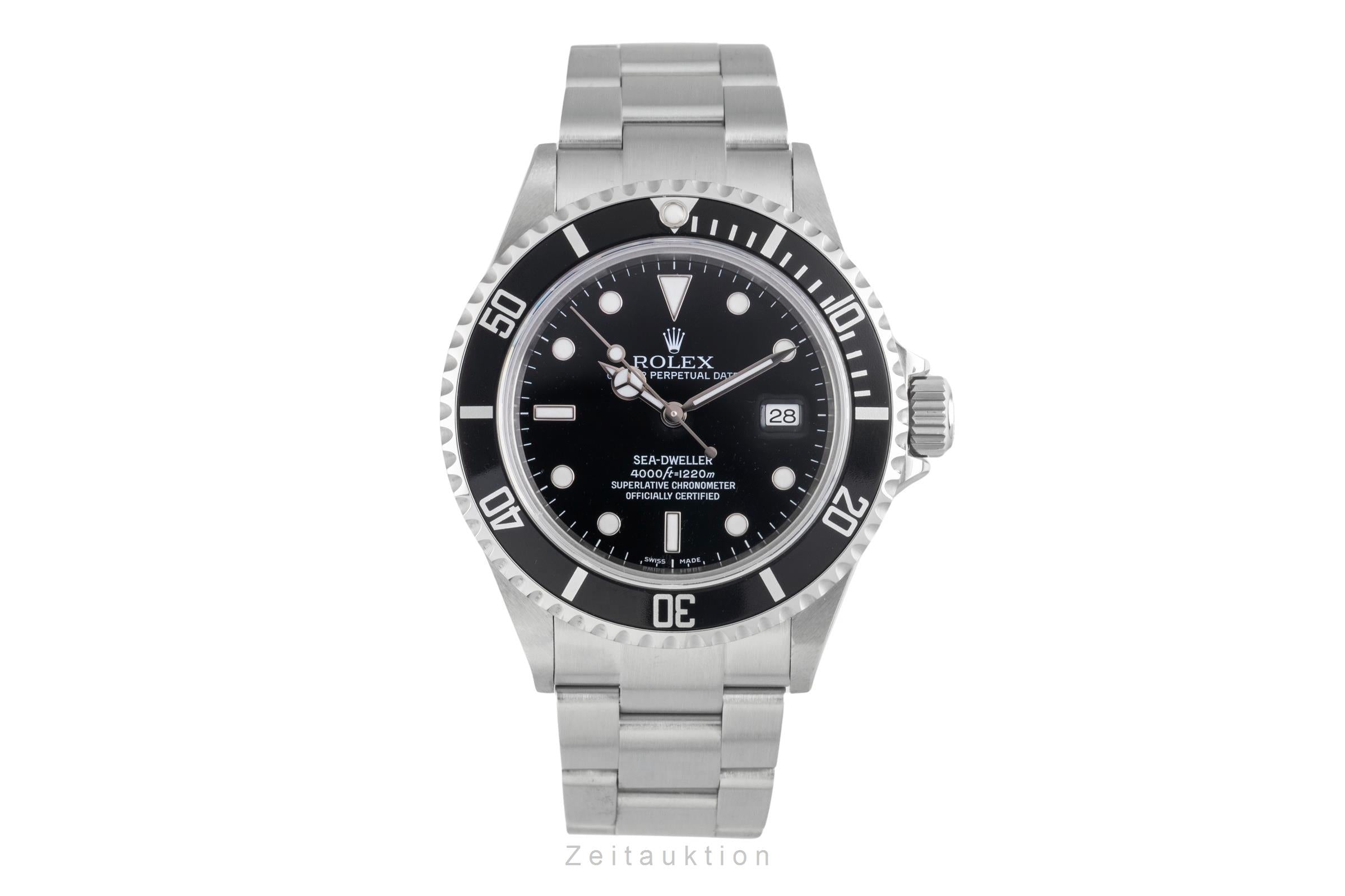 Rolex Sea-Dweller steel automatic men's watch 16600  [2602615]