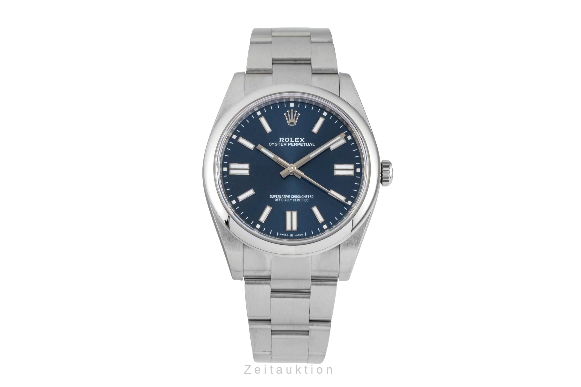 Rolex Oyster Perpetual acier automatique montre pour hommes 124300  [2602616]