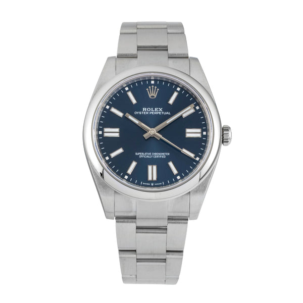 Rolex Oyster Perpetual acier automatique montre pour hommes 124300  [2602616]