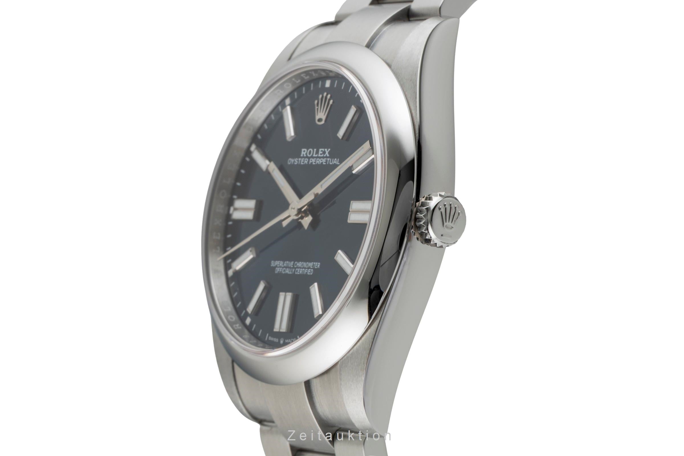 Rolex Oyster Perpetual acier automatique montre pour hommes 124300  [2602616]