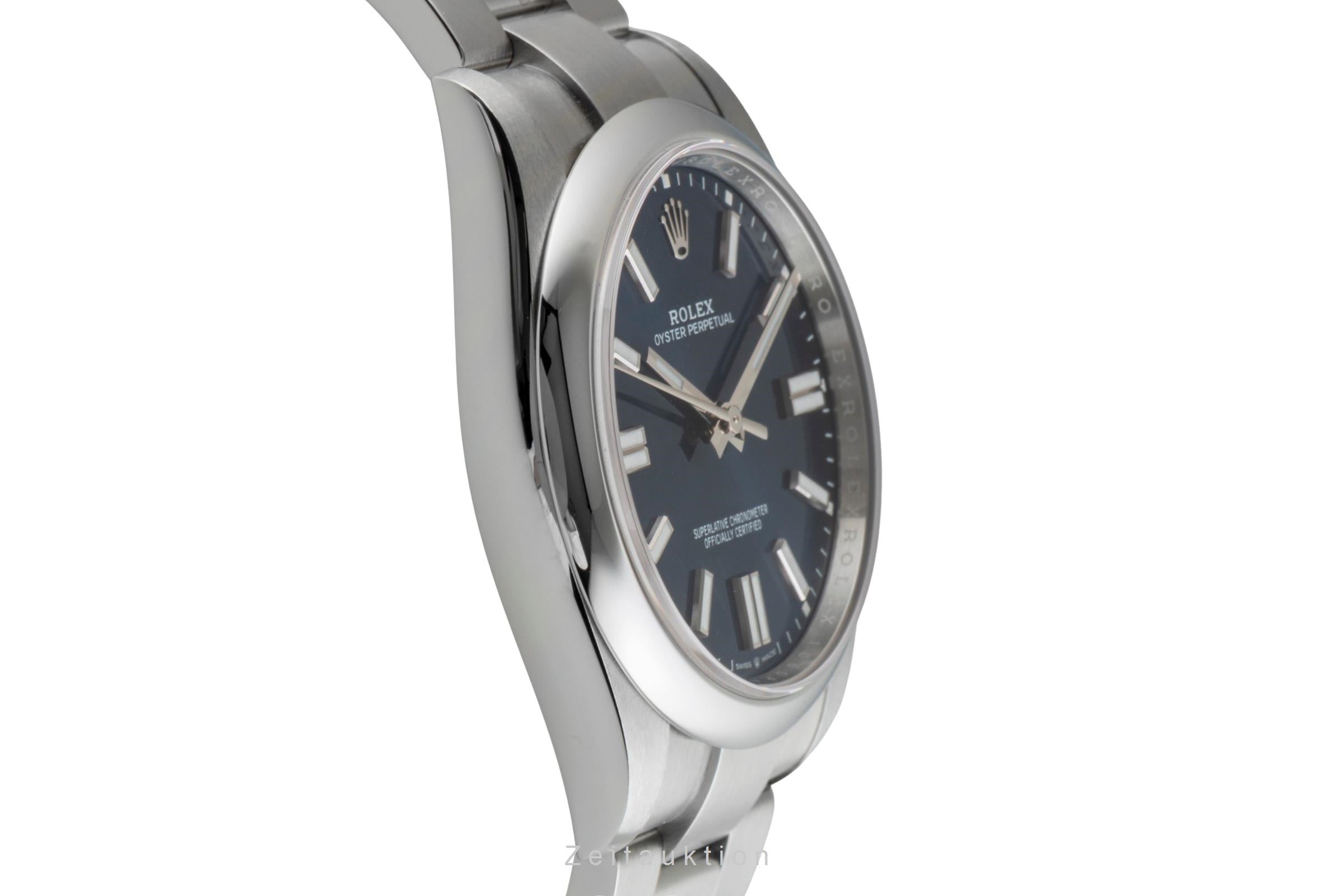 Rolex Oyster Perpetual acier automatique montre pour hommes 124300  [2602616]