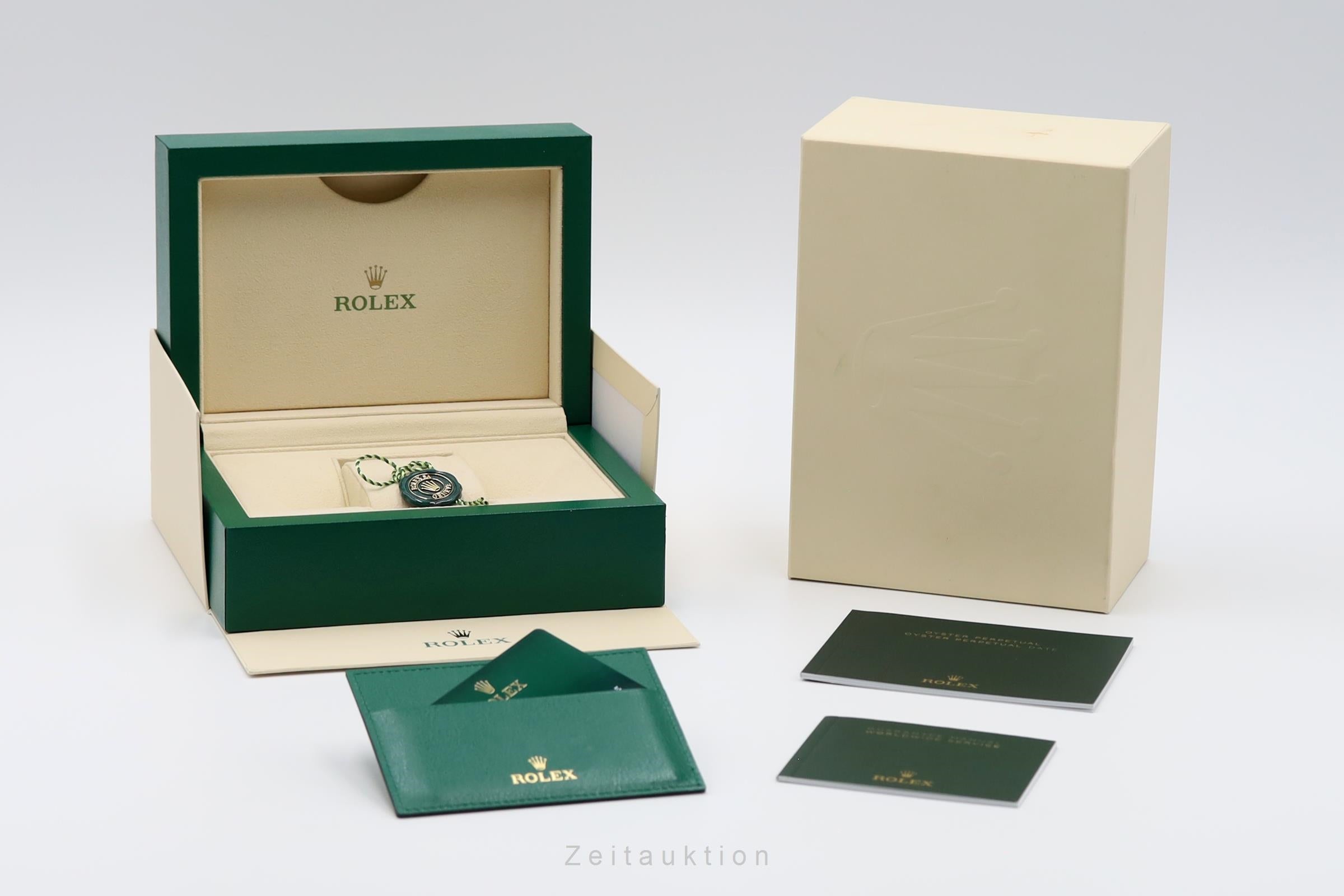 Rolex Oyster Perpetual acier automatique montre pour hommes 124300  [2602616]