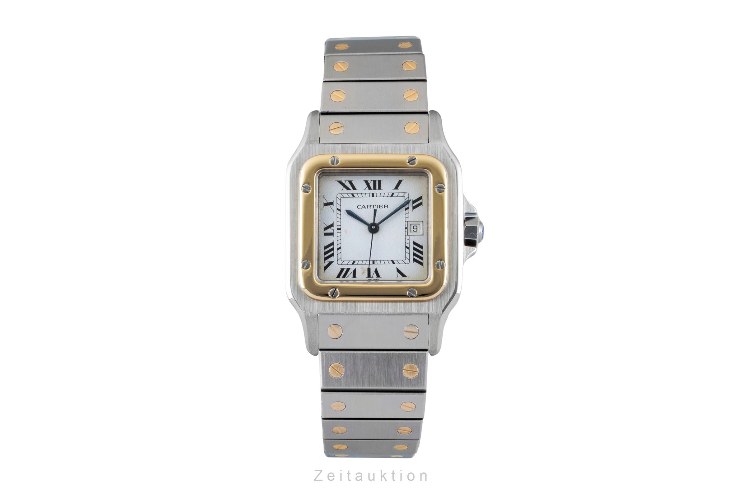 Cartier Santos acciaio / oro automatismo orologio da uomo 2961  [2602617]
