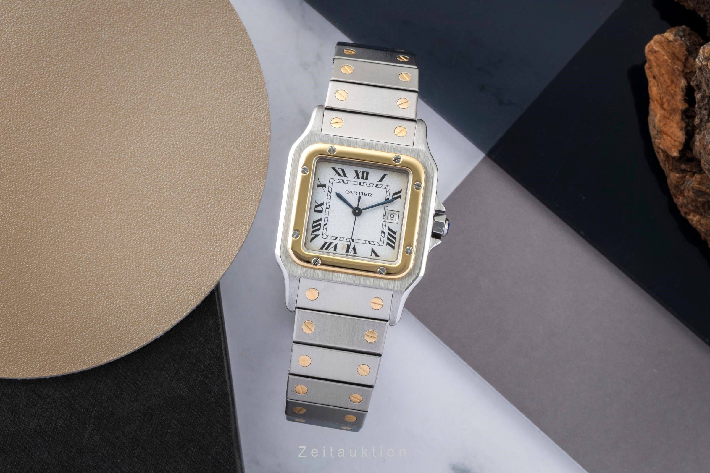 Cartier Santos acciaio / oro automatismo orologio da uomo 2961  [2602617]