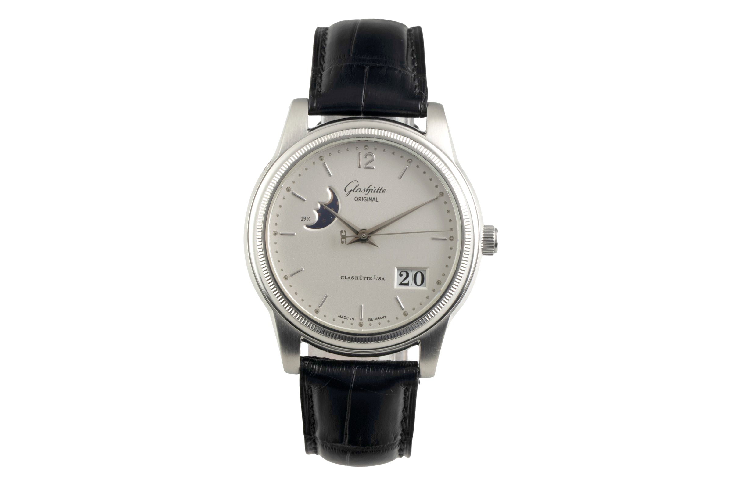 Glashütte Original Senator Panoramadatum Mondphase 39-41-02-02-04 Box  [2602619]