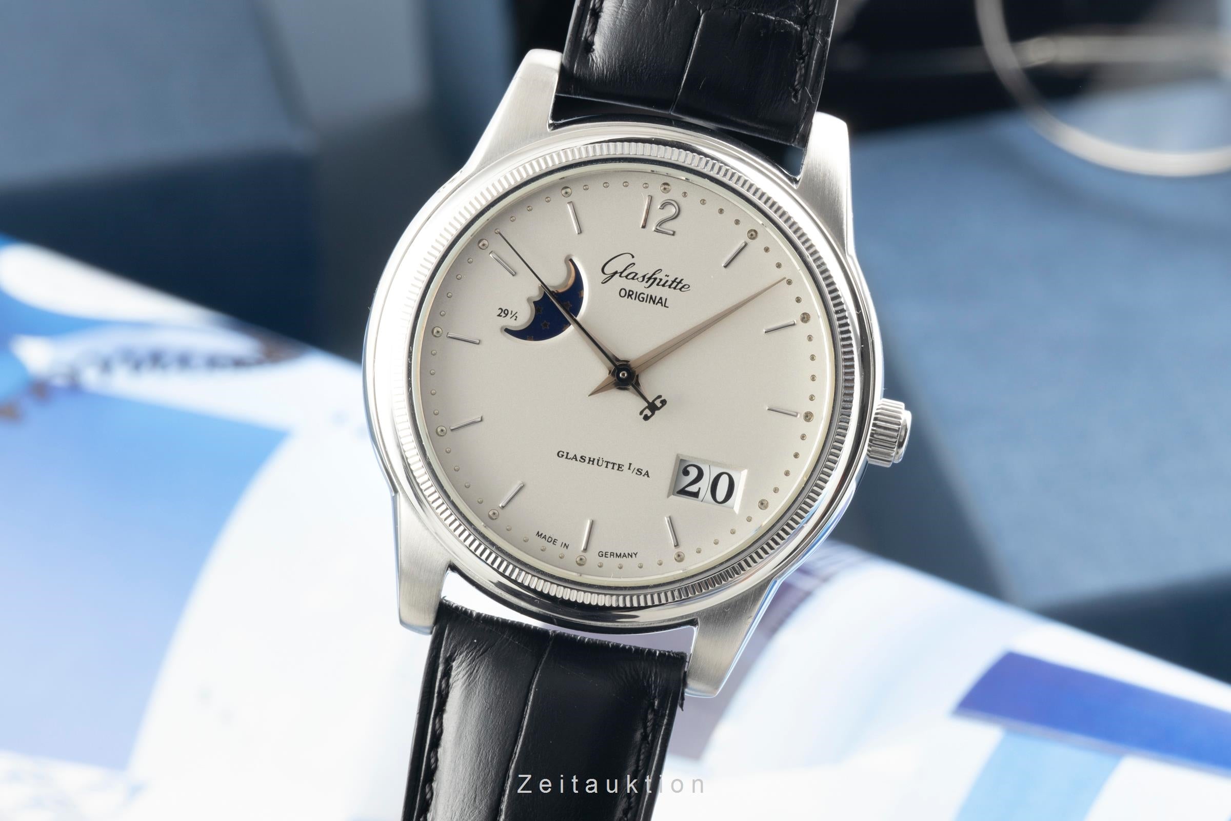 Glashütte Original Senator Panoramadatum Mondphase 39-41-02-02-04 Box  [2602619]