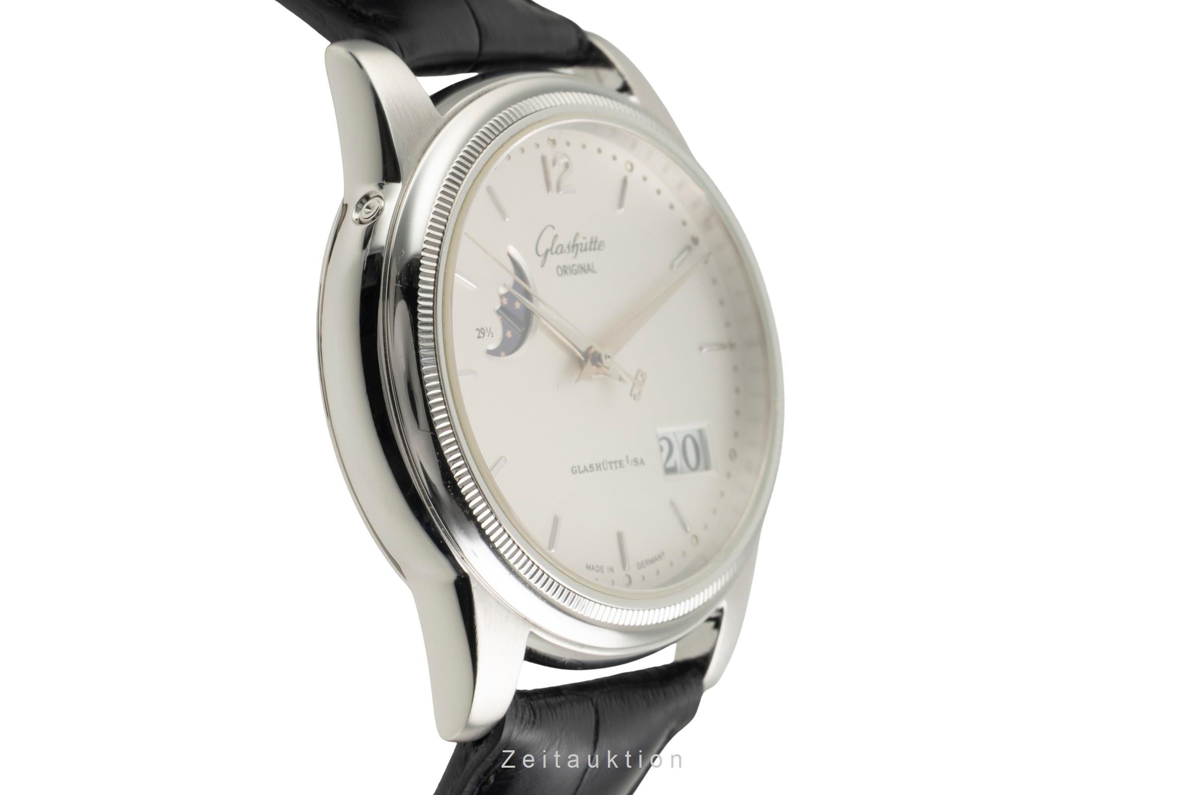 Glashütte Senator acciaio automatismo orologio da uomo 39-41-02-02-04  [2602619]