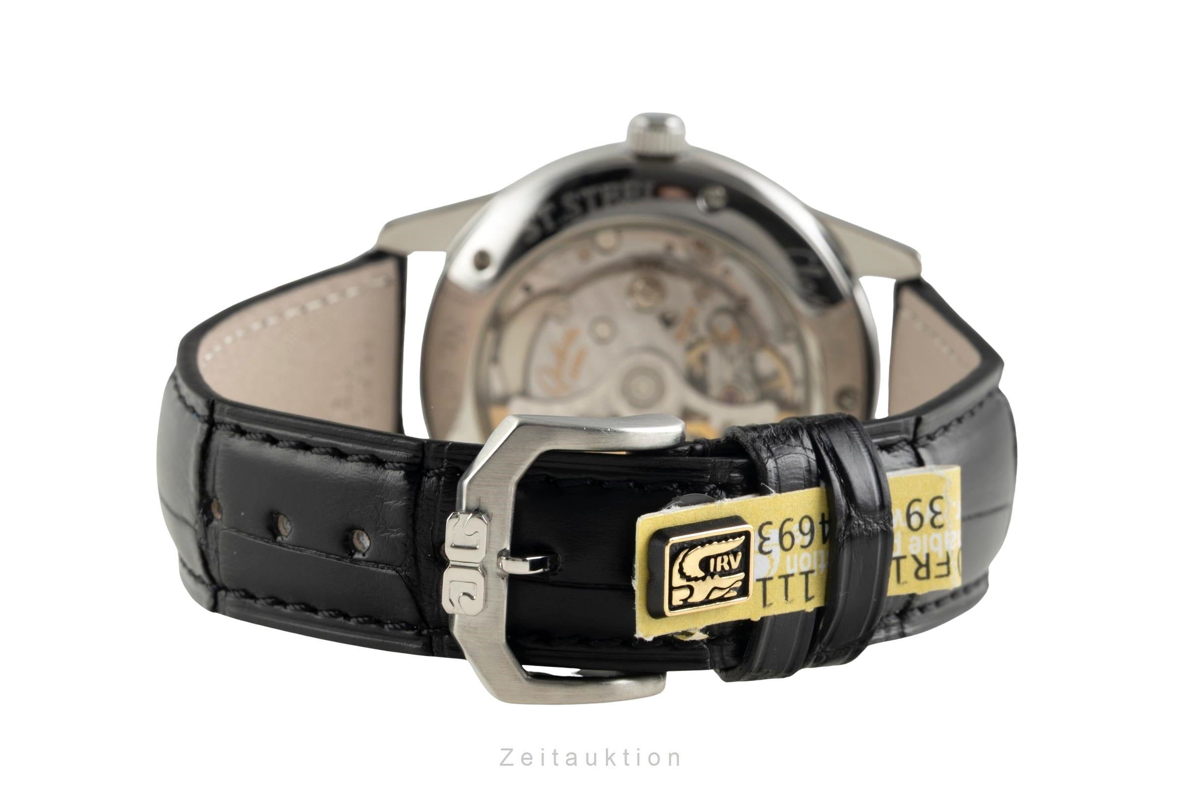 Glashütte Senator acciaio automatismo orologio da uomo 39-41-02-02-04  [2602619]