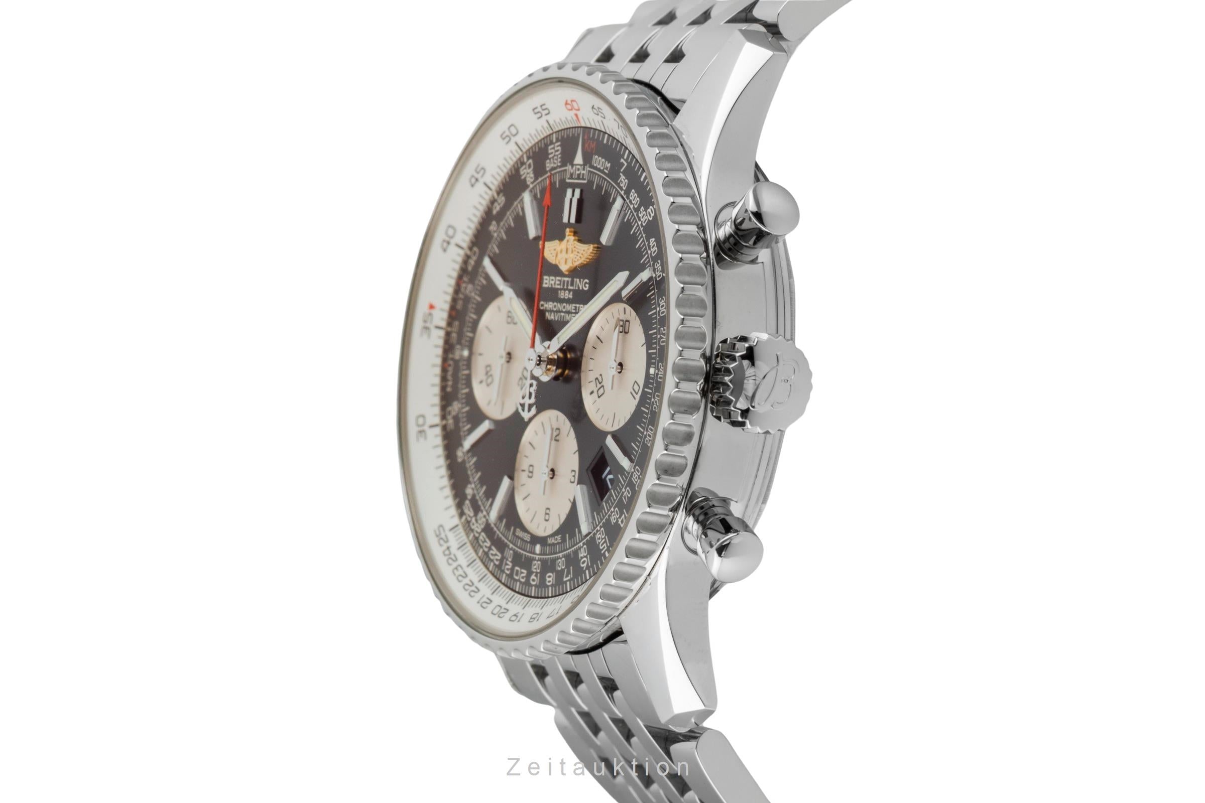 Breitling Navitimer 01 Chronograph Stahl Automatik Ref AB012012/BB01 Papers 2017 [2602622]
