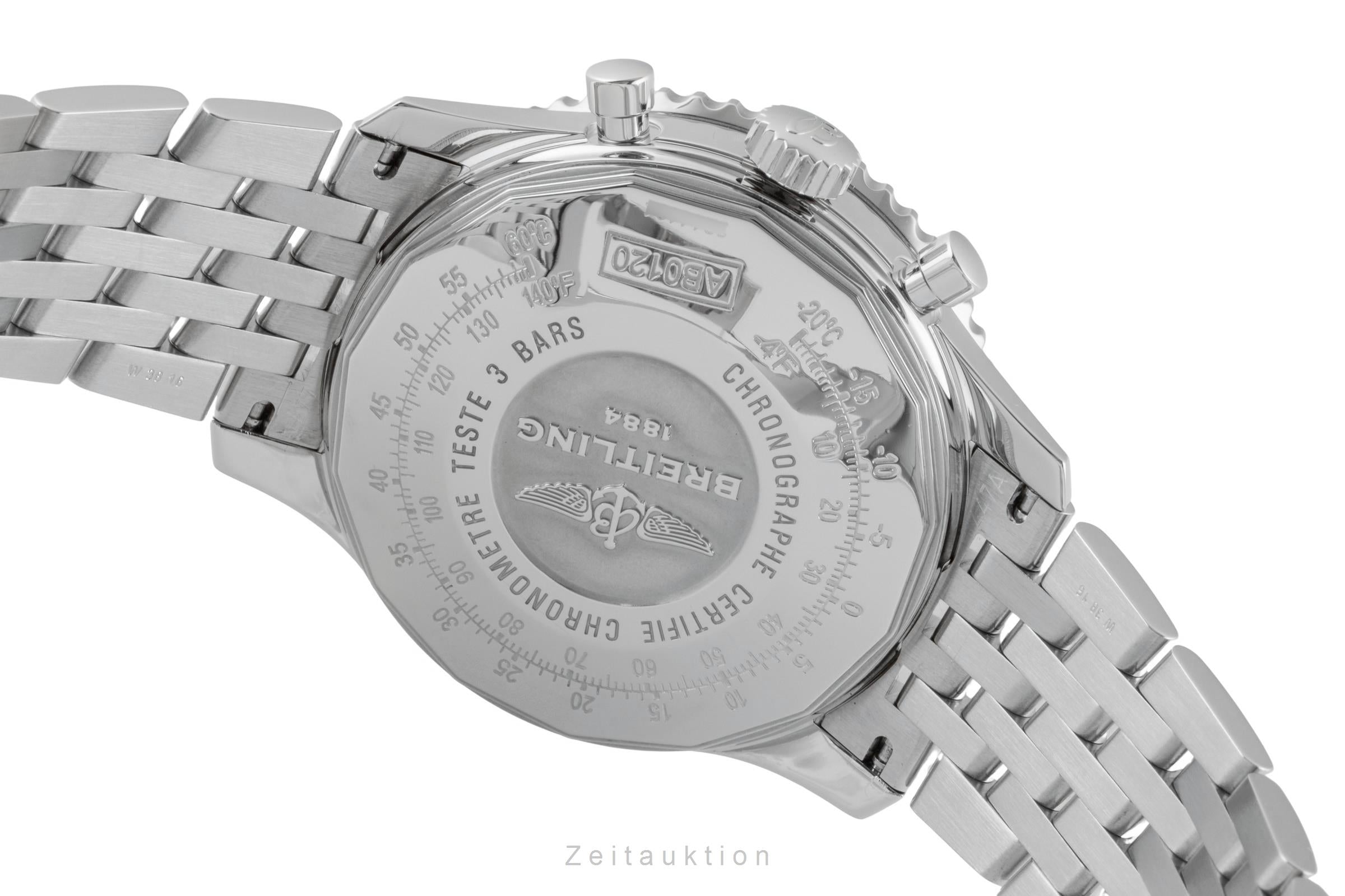 Breitling Navitimer 01 Chronograph Stahl Automatik Ref AB012012/BB01 Papers 2017 [2602622]