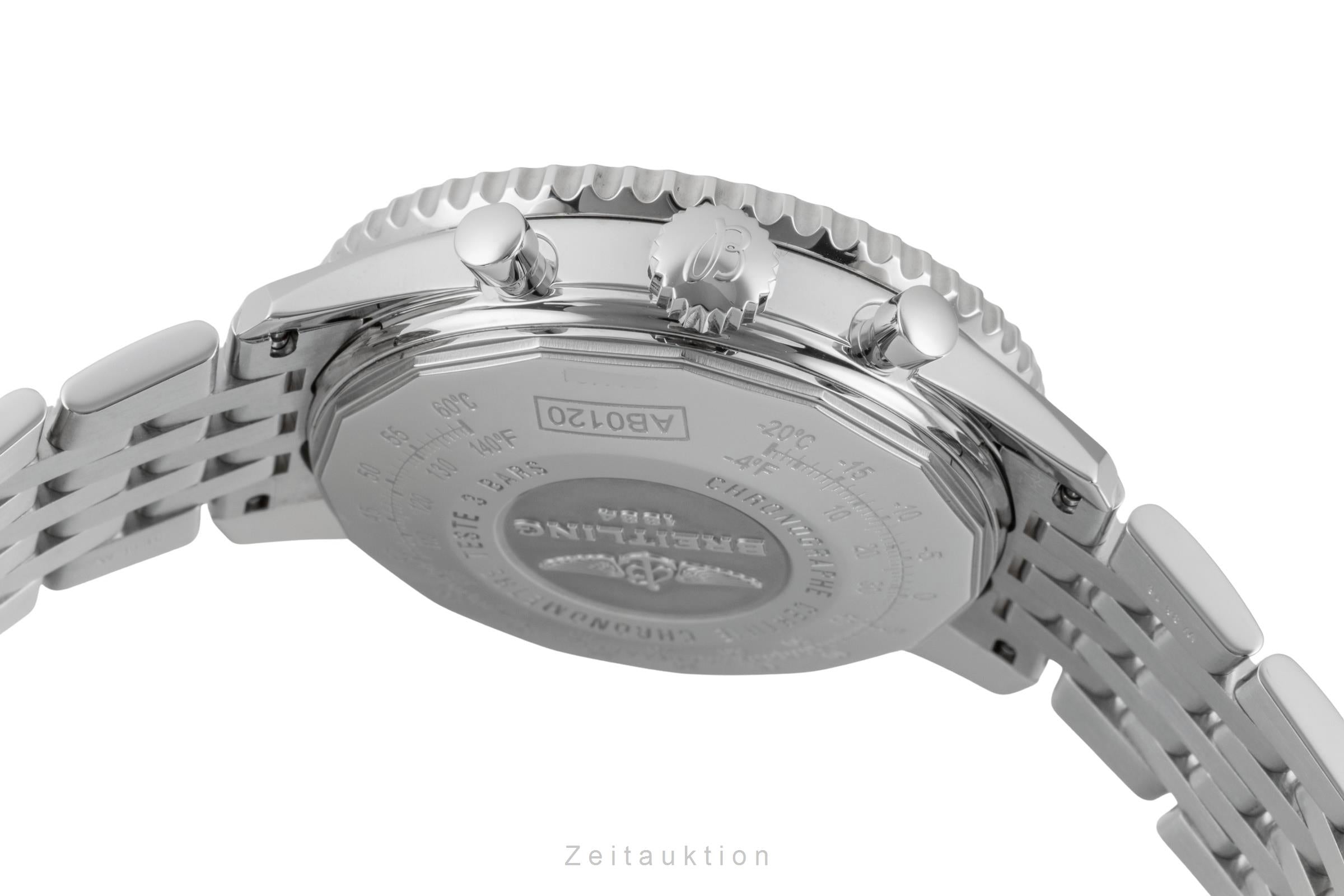 Breitling Navitimer 01 Chronograph Stahl Automatik Ref AB012012/BB01 Papers 2017 [2602622]