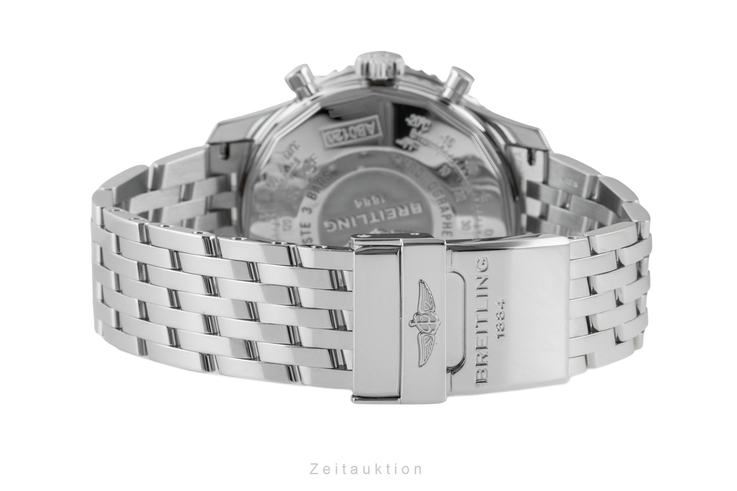 Breitling Navitimer 01 Chronograph Stahl Automatik Ref AB012012/BB01 Papers 2017 [2602622]