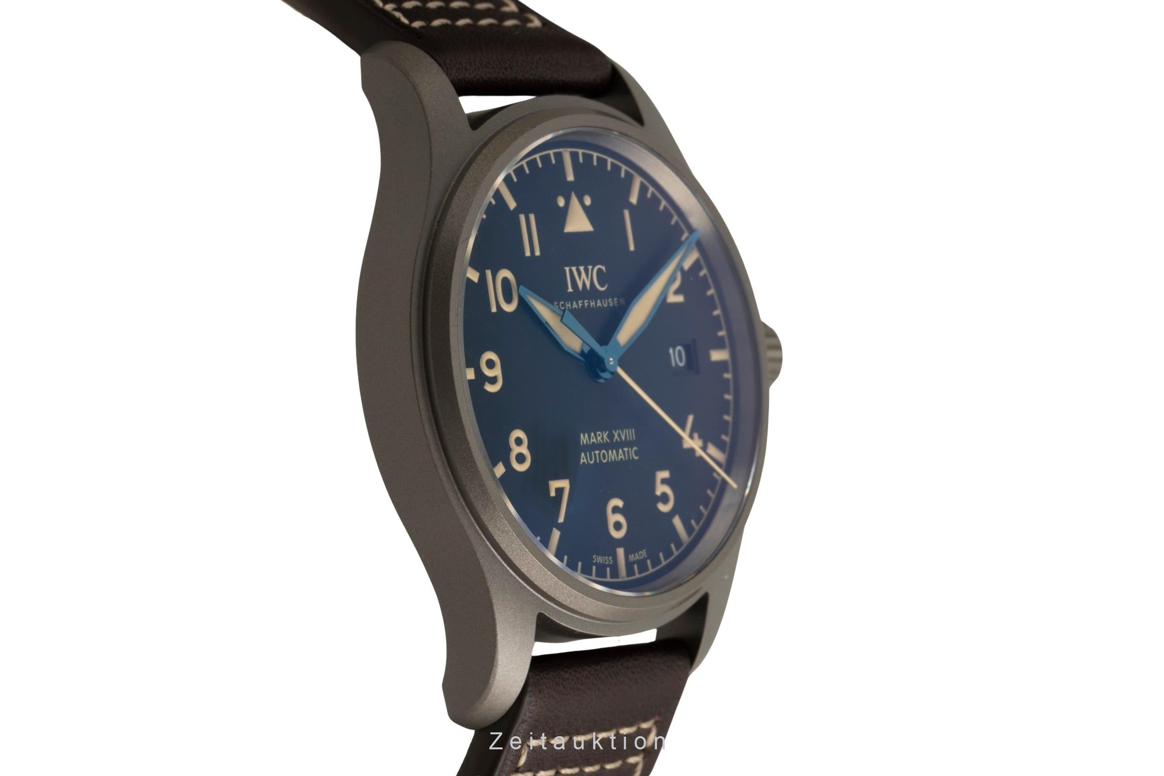 IWC Pilot Mark XVIII Heritage Automatik Titan Datum Ref. IW327006 Papiere 2018 [2602626]