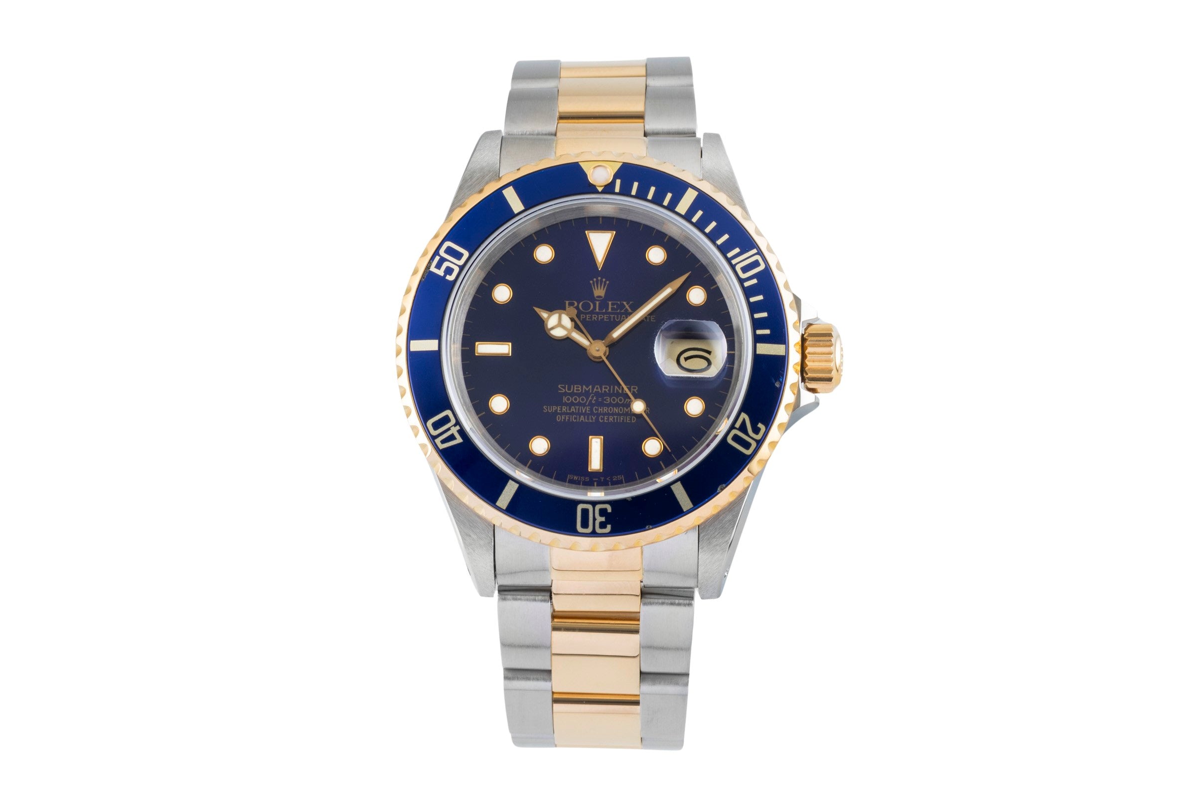 Rolex Submariner acciaio / oro automatismo orologio da uomo 16613  [2602628]