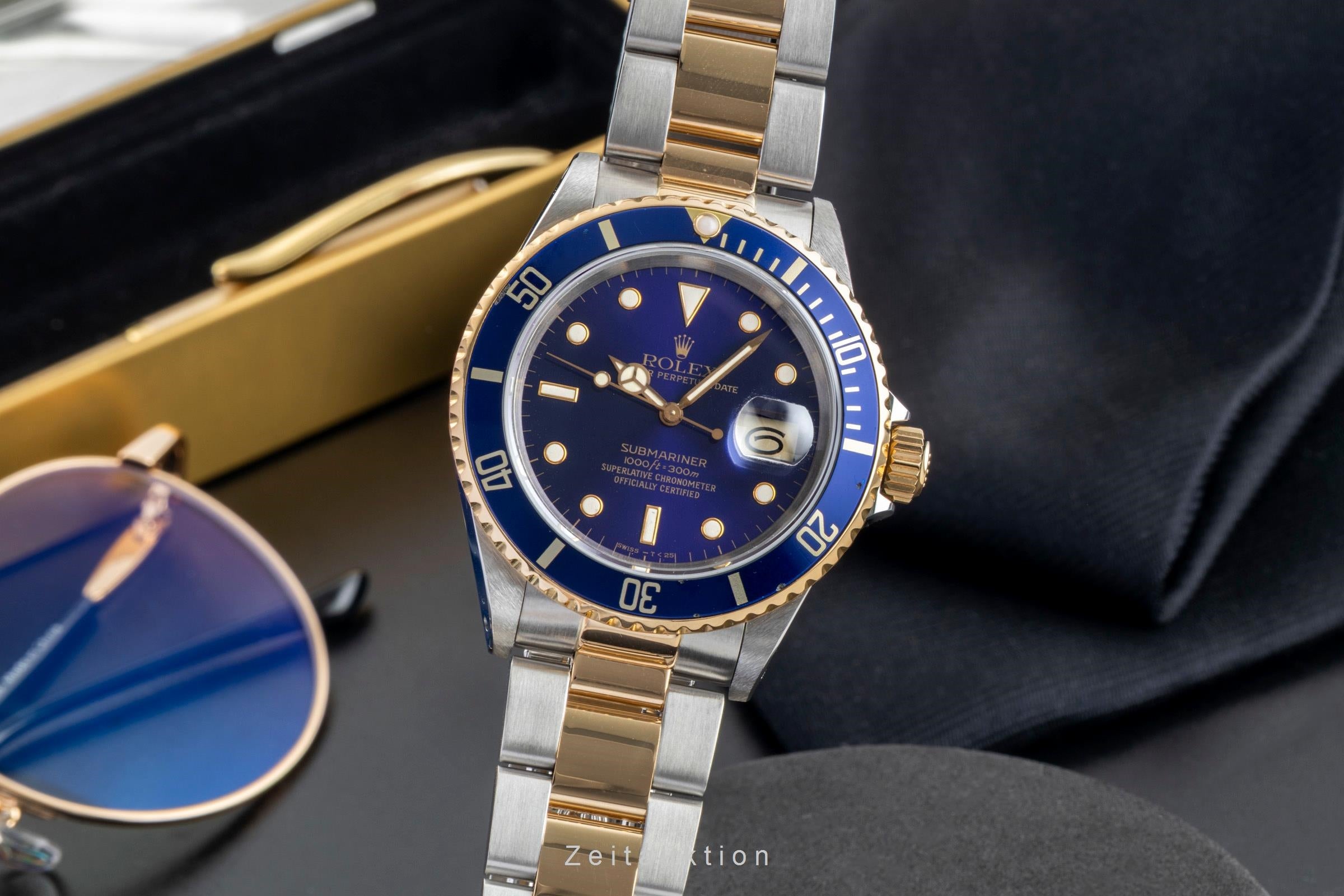 Rolex Submariner acciaio / oro automatismo orologio da uomo 16613  [2602628]