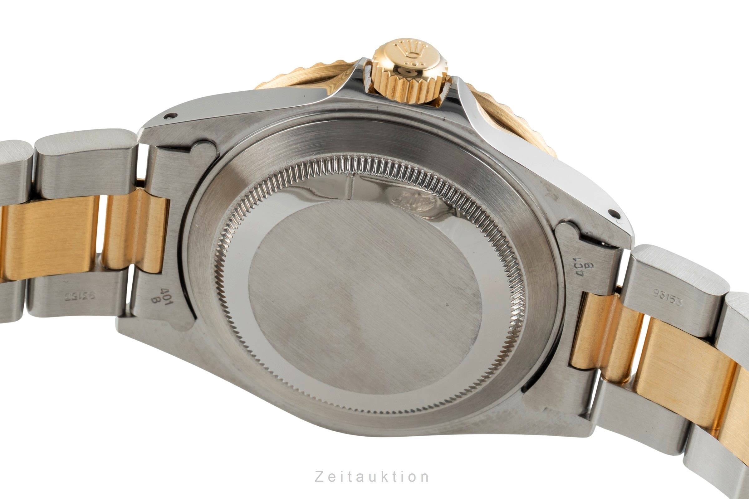 Rolex Submariner Stahl / Gold Herrenuhr Blue Dial Ref. 16613 Box R-Serie [2602628]