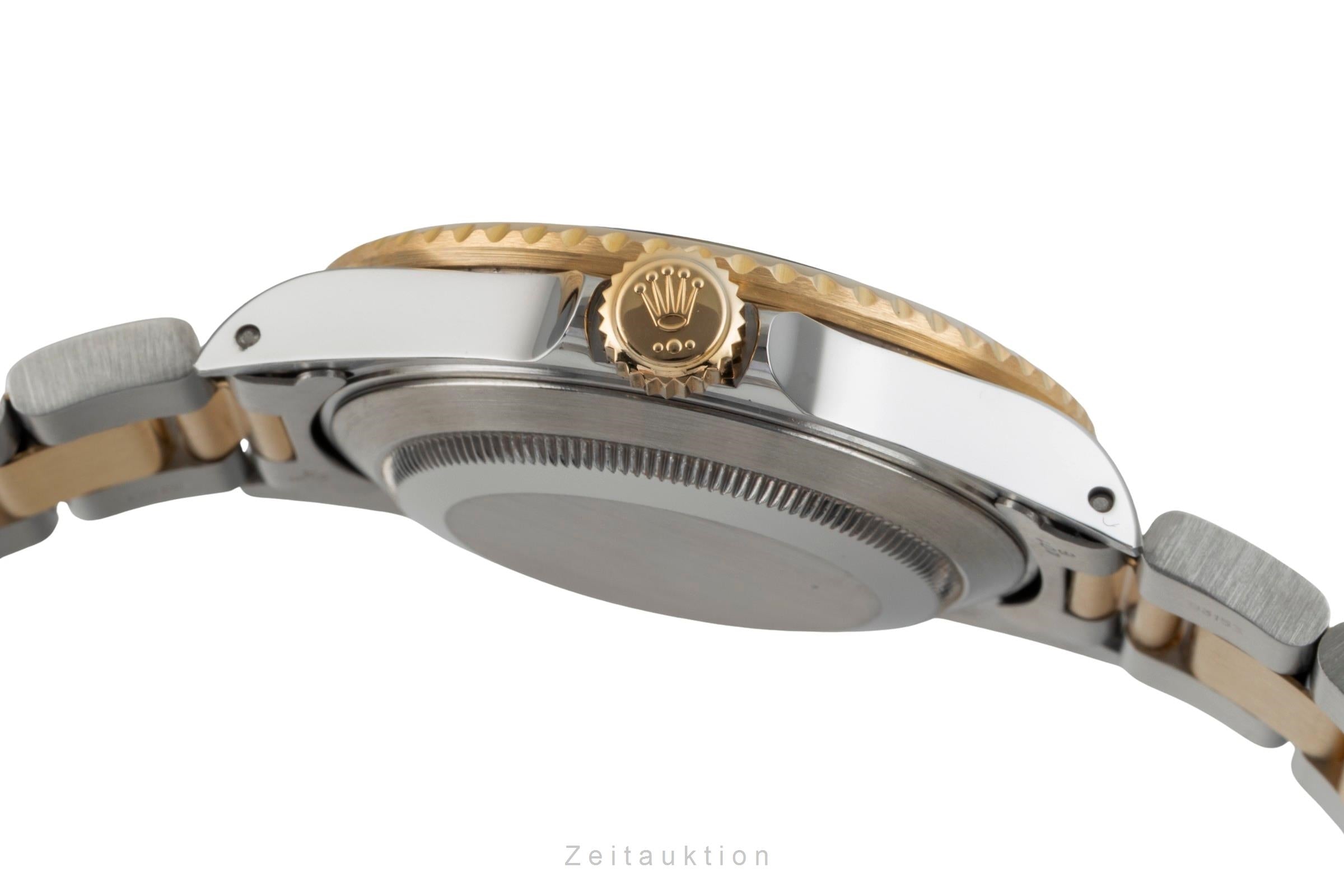 Rolex Submariner Stahl / Gold Herrenuhr Blue Dial Ref. 16613 Box R-Serie [2602628]