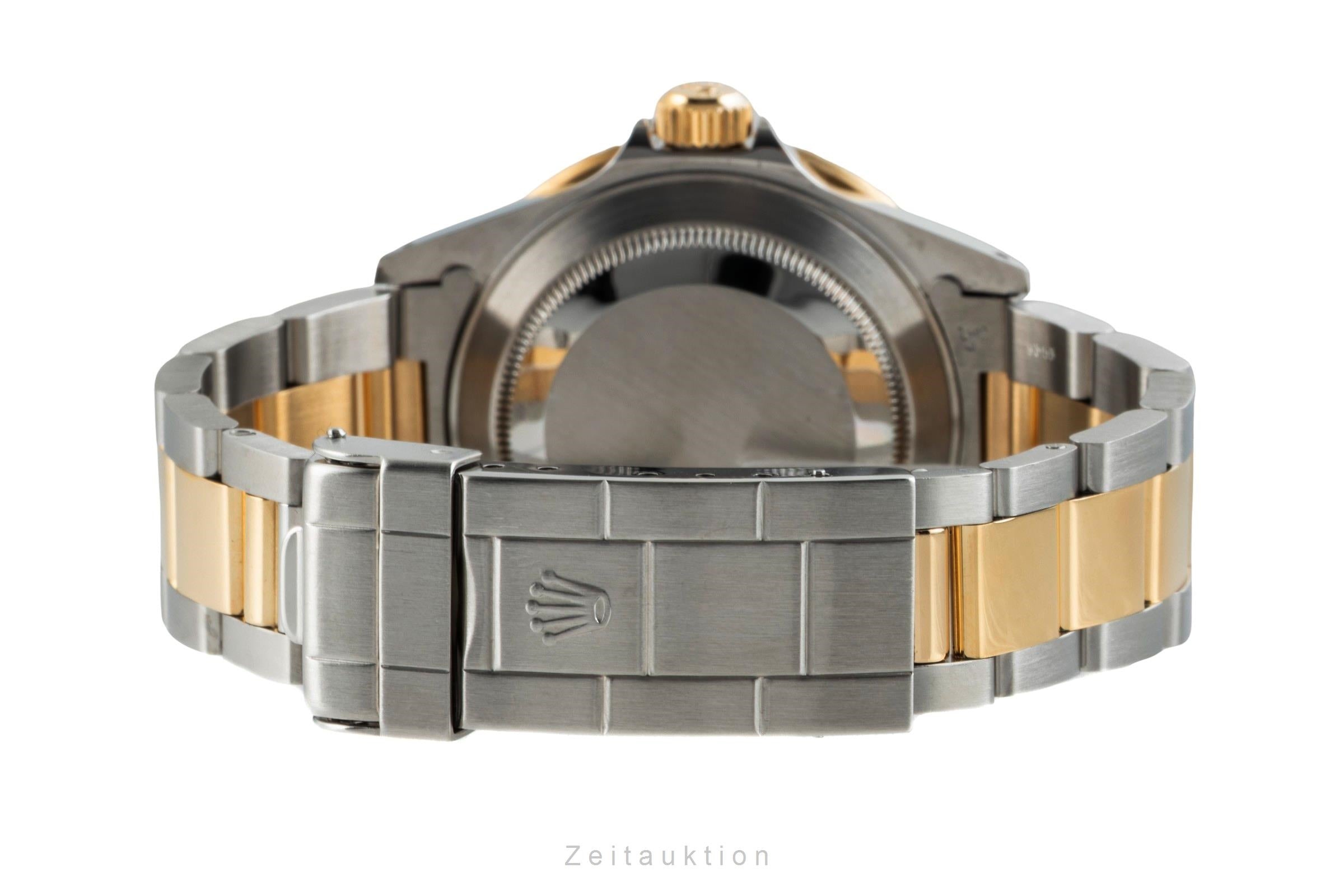 Rolex Submariner Stahl / Gold Herrenuhr Blue Dial Ref. 16613 Box R-Serie [2602628]