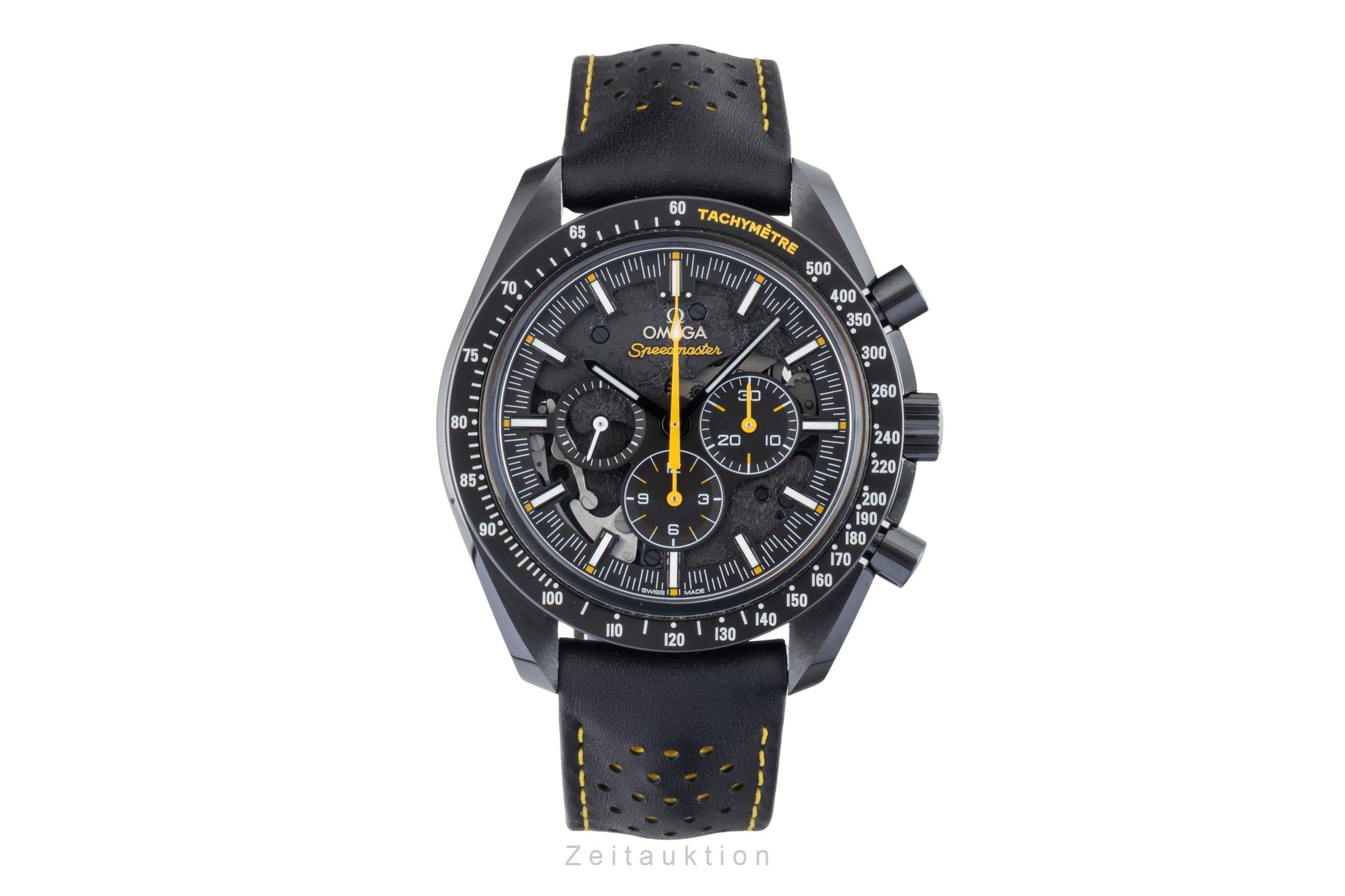 Omega Speedmaster Moonwatch chronograph ceramic manual winding men's watch 311.92.44.30.01.001 LP: 11700EUR  [2602630]