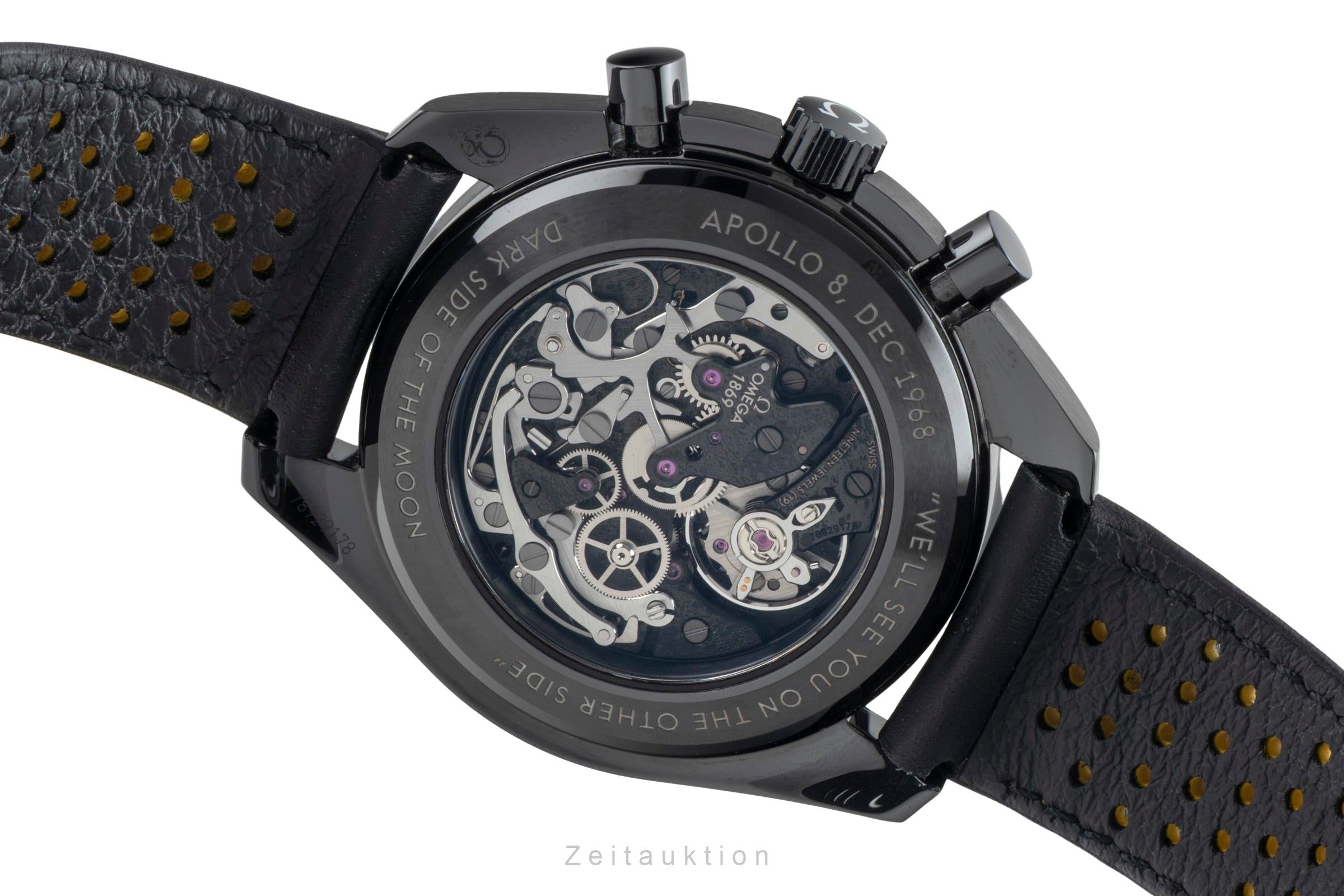 Omega Speedmaster Moonwatch chronograph ceramic manual winding men's watch 311.92.44.30.01.001 LP: 11700EUR  [2602630]