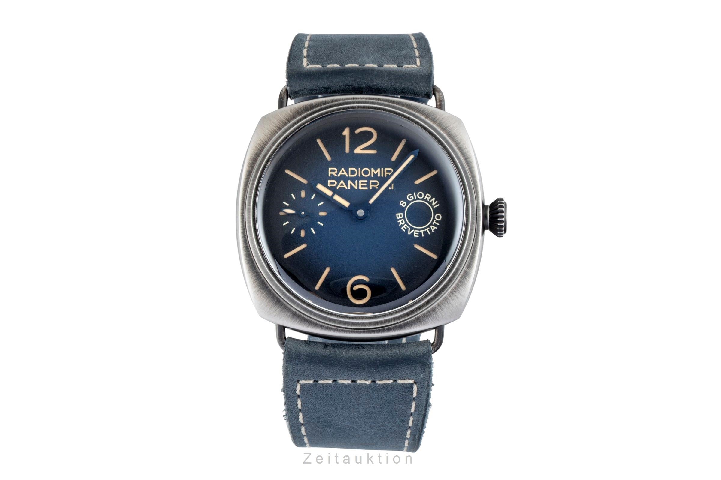 Panerai Radiomir acier à remontage manuel montre pour hommes PAM01348 LP: 9900EUR  [2602631]